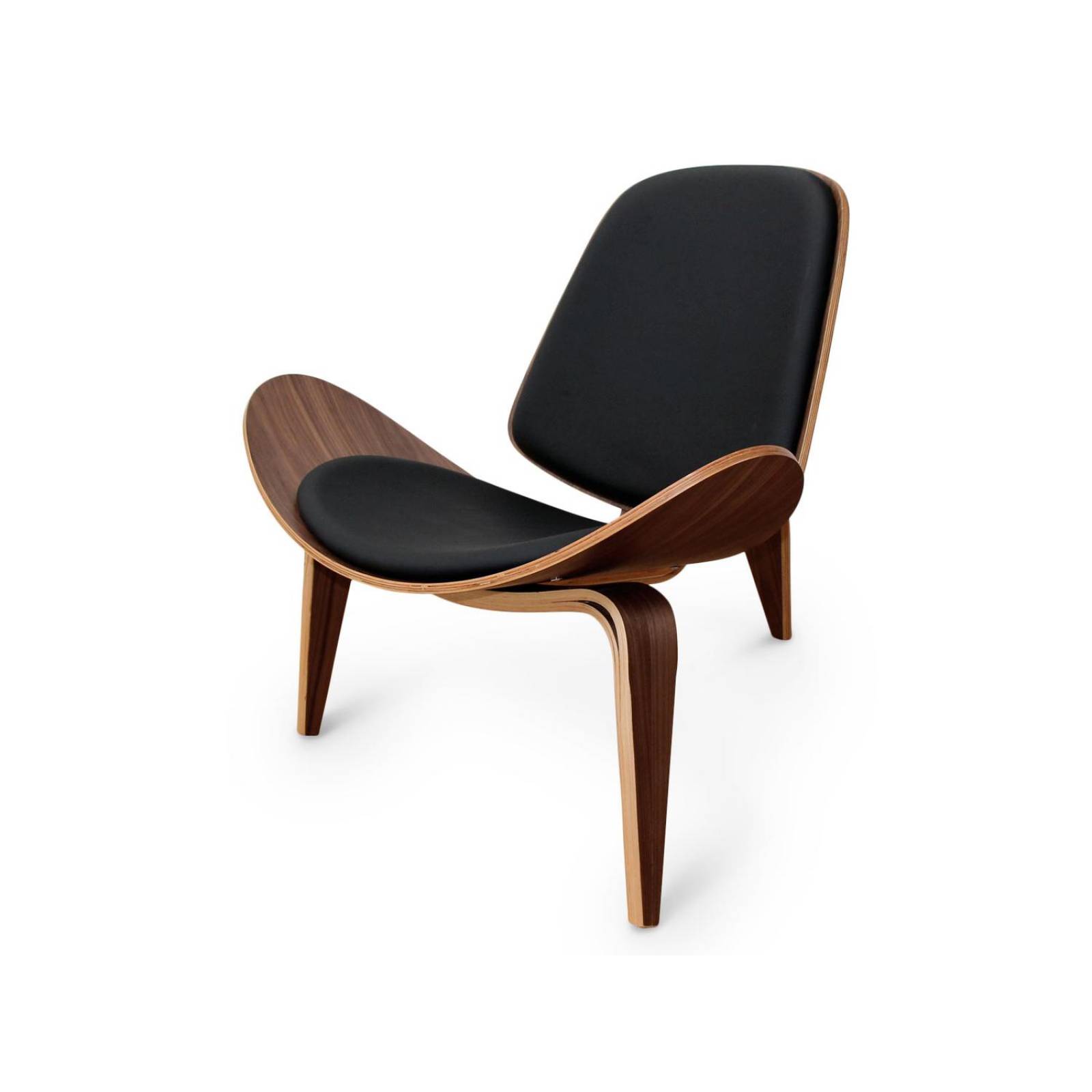 SILLA WEGNER SHELL EAMES MODERNA Café