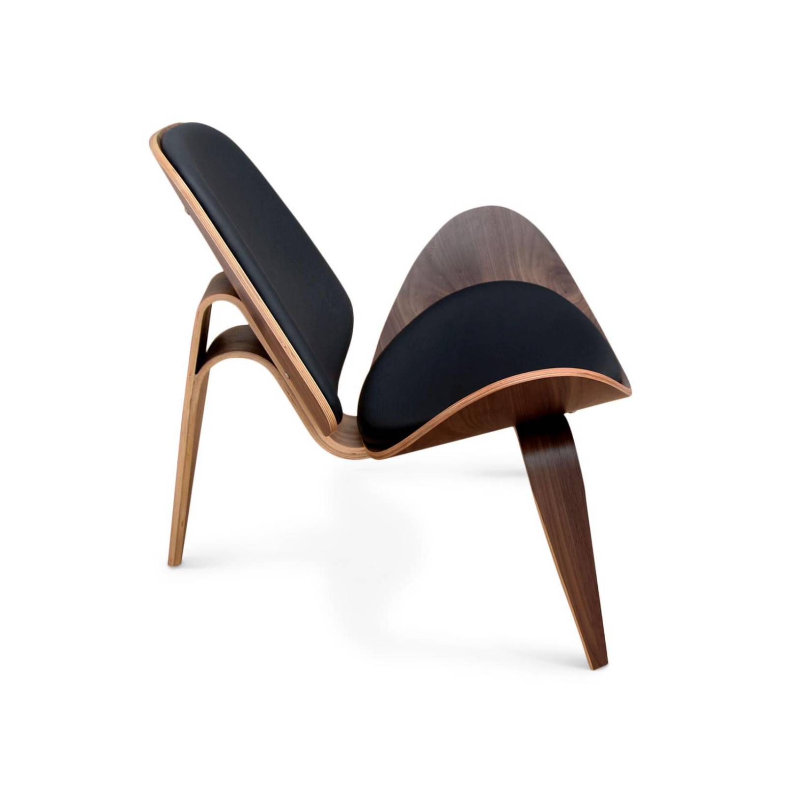 SILLA WEGNER SHELL EAMES MODERNA Café