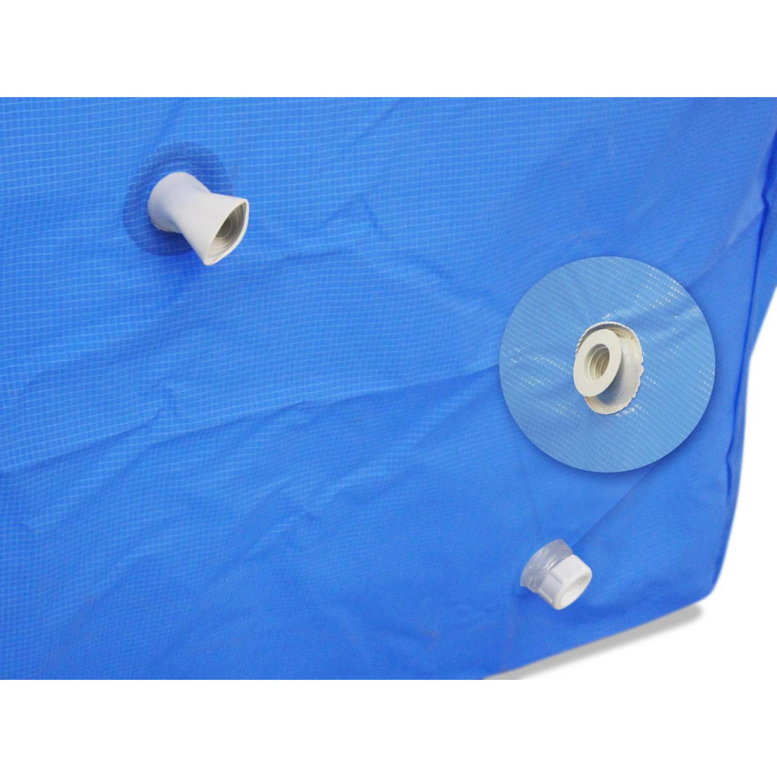 Alberca Piscina Armable Acero Rectangular 265x182x66cm Azul