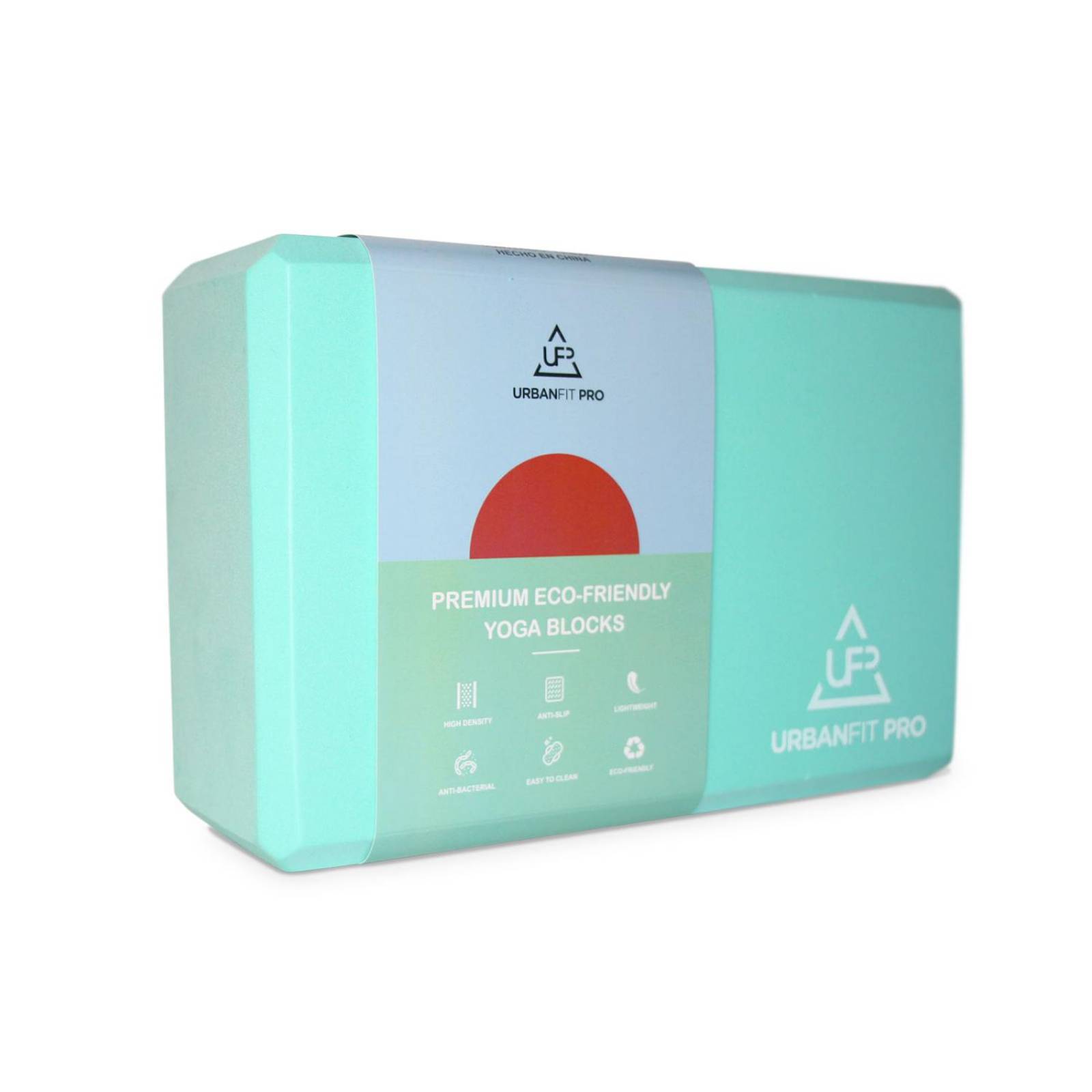 Bloque Para Yoga Pilates Yoga Brick Ladrillo Azul Turquesa Unitalla