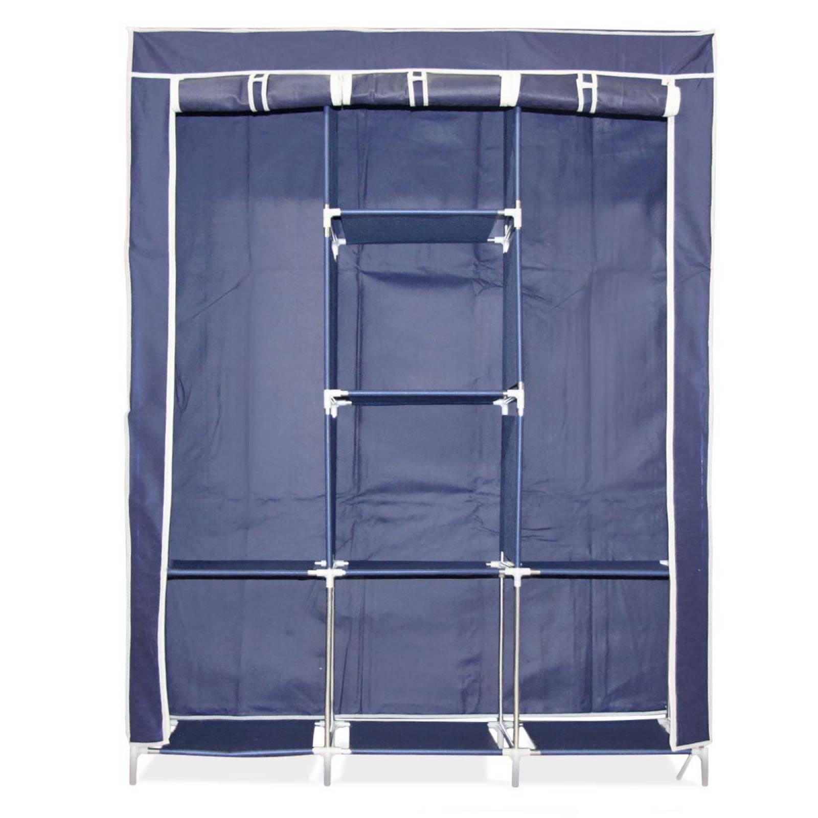 Clóset Ropero Armable Urban Design, Portátil con Entrepaños Azul