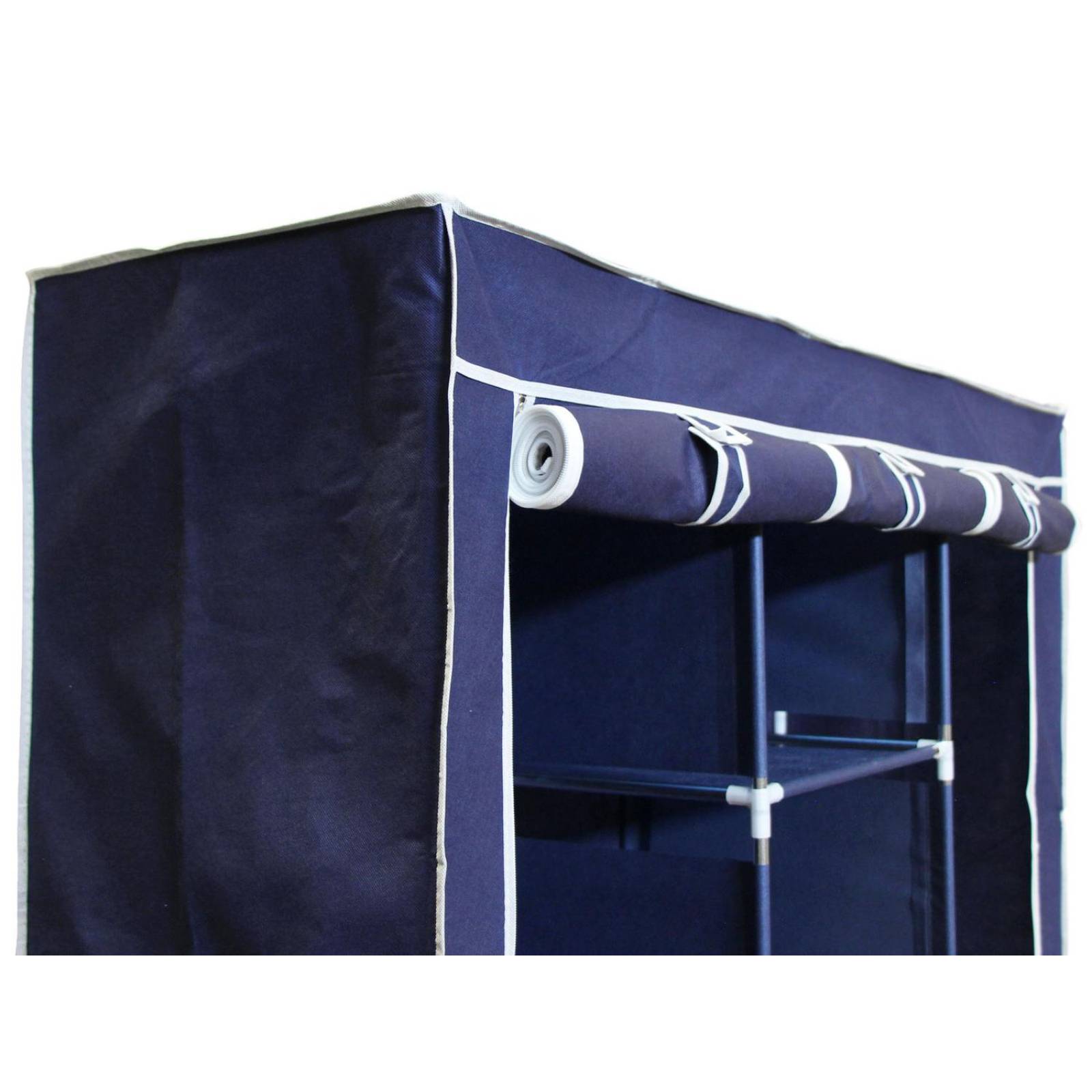 Clóset Ropero Armable Urban Design, Portátil con Entrepaños Azul