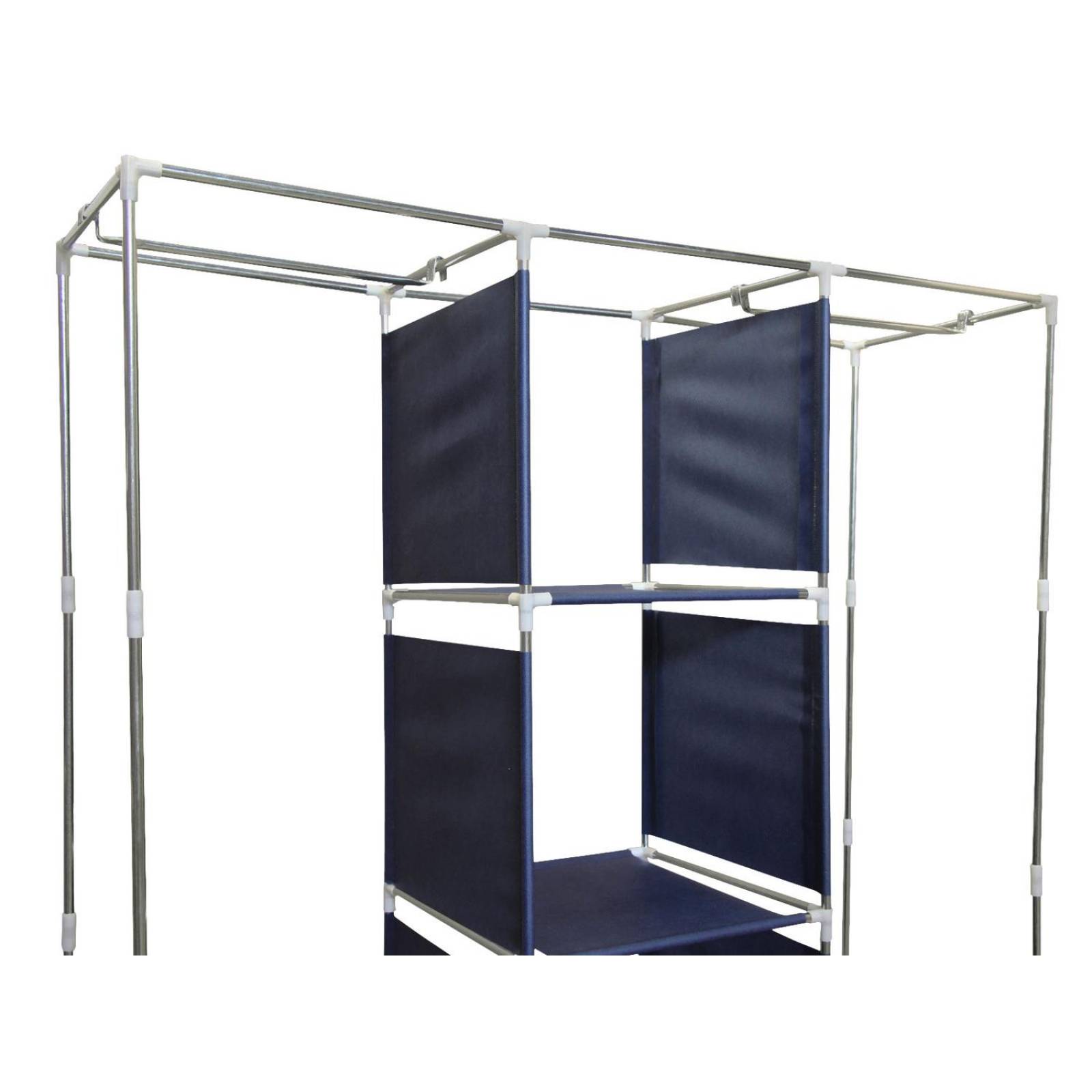 Clóset Ropero Armable Urban Design, Portátil con Entrepaños Azul