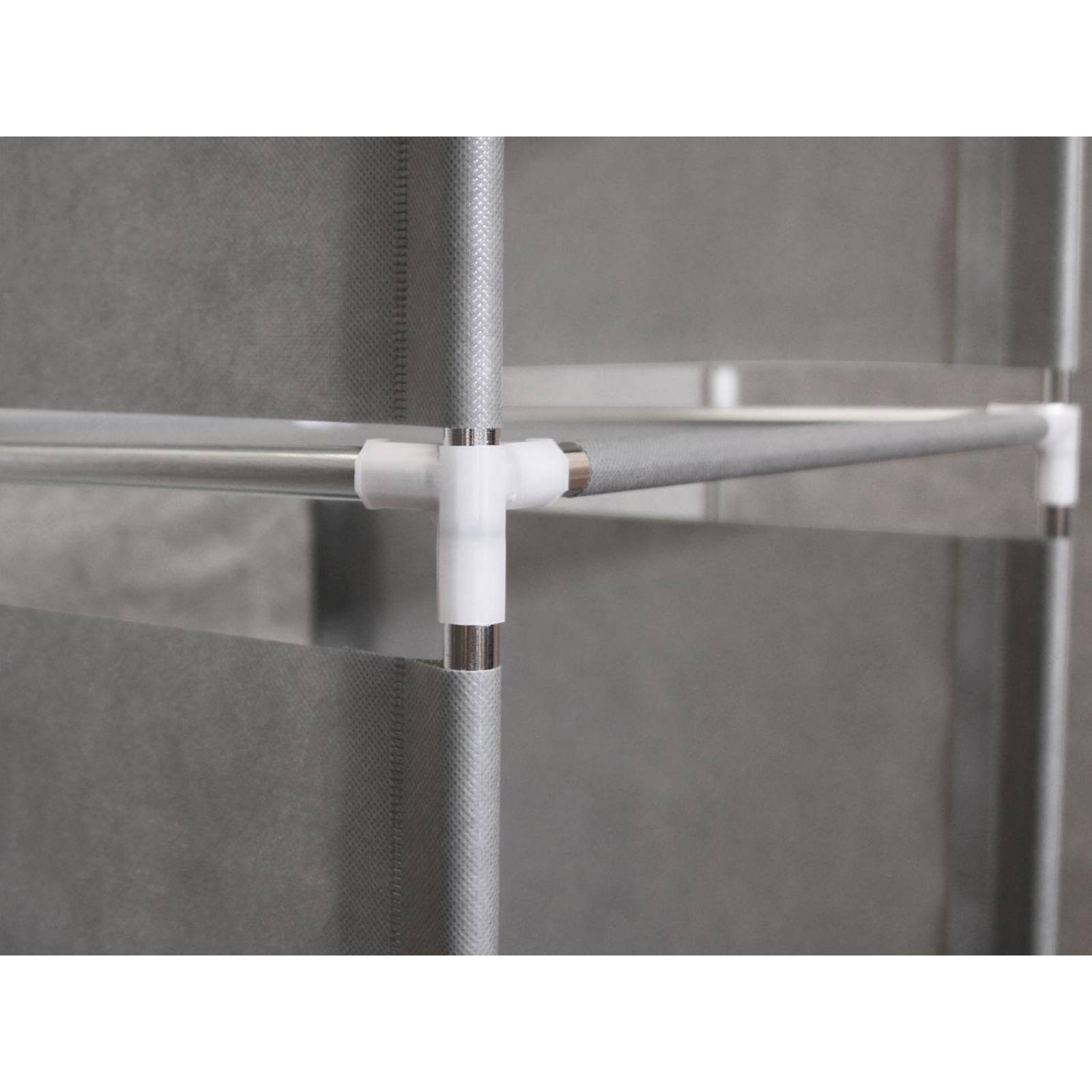 Clóset Ropero Armable Urban Design, Portátil con Entrepaños Gris