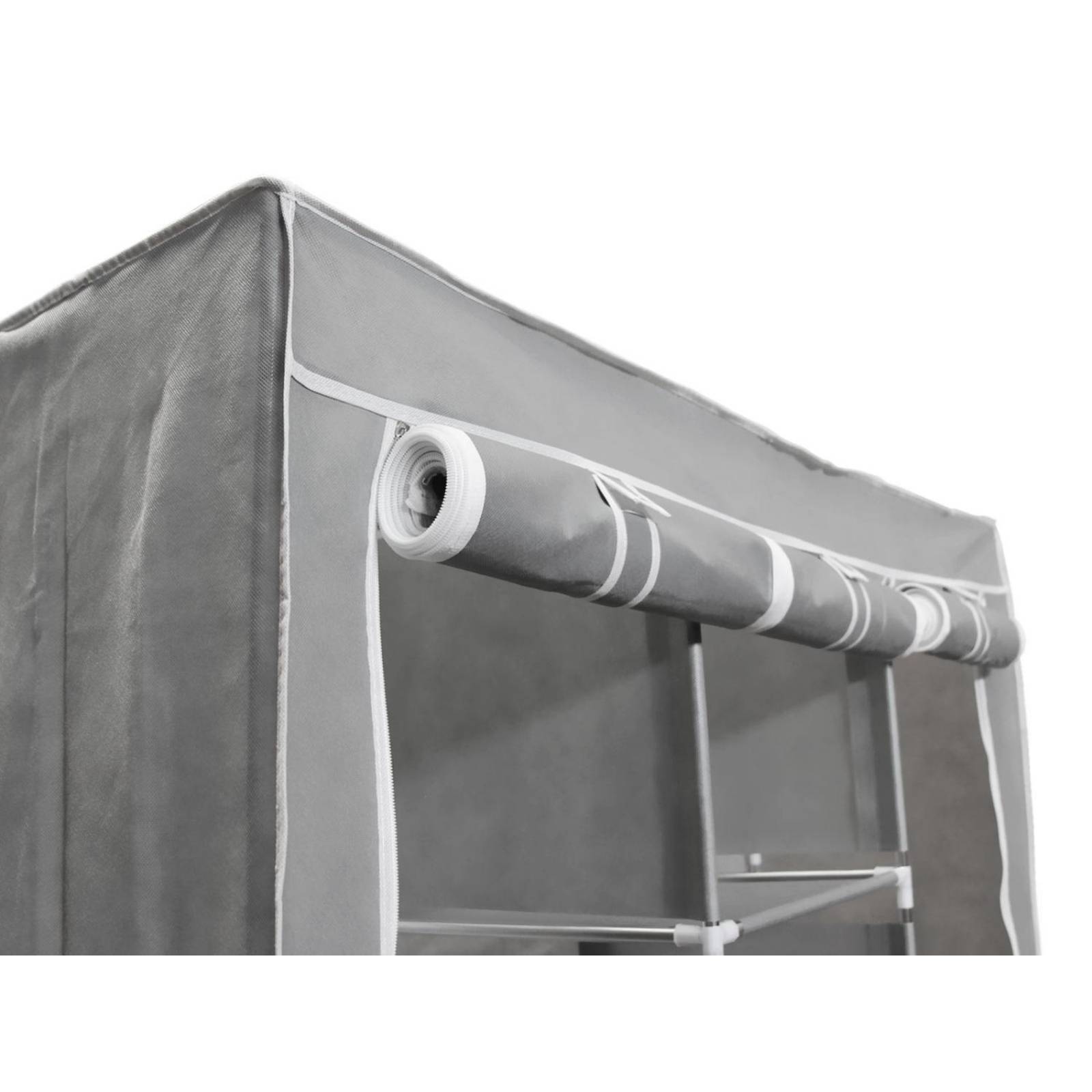 Clóset Ropero Armable Urban Design, Portátil con Entrepaños Gris