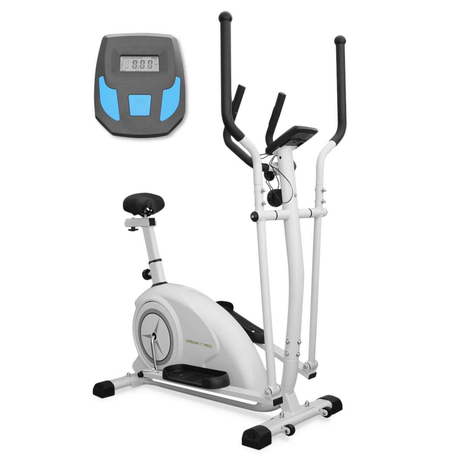 Maquina Eliptica Bicicleta Eliptica Multifuncional Cardio-Blanco