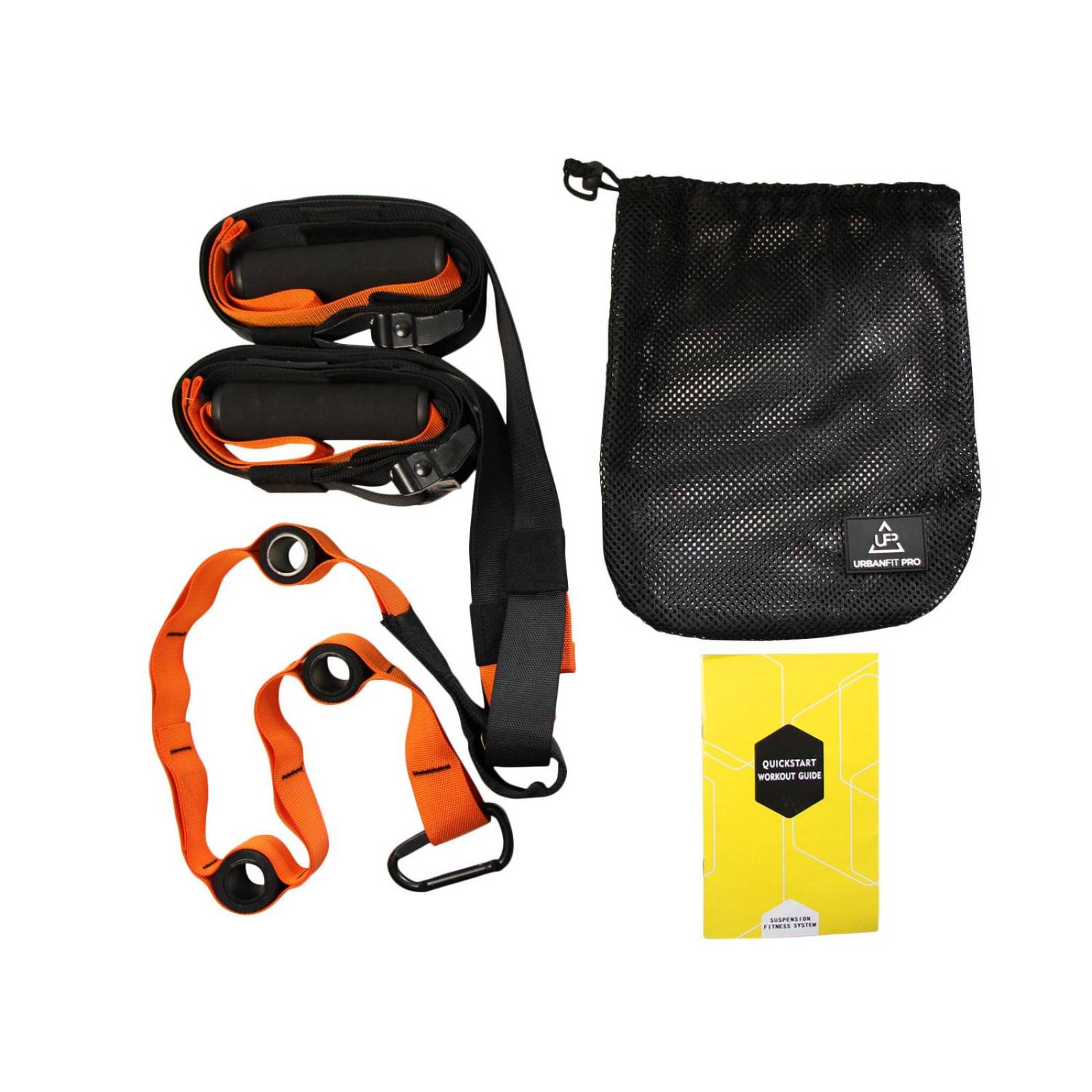 Sistema De Cuerdas Trx Para Suspension Profesionales-Naranja 
