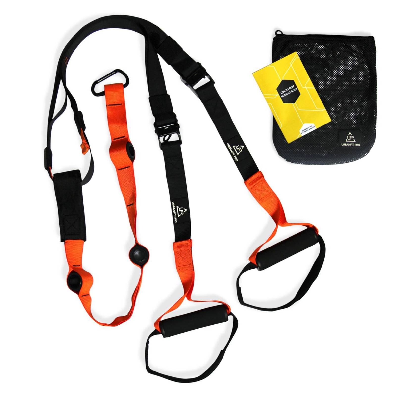 Sistema De Cuerdas Trx Para Suspension Profesionales-Naranja 