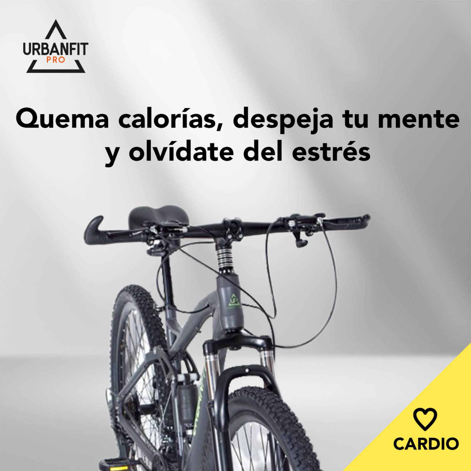 Mountain Bike UFP R29 Aluminio 21v Componentes Shimano Freno a Disco Suspensión Delantera Gris