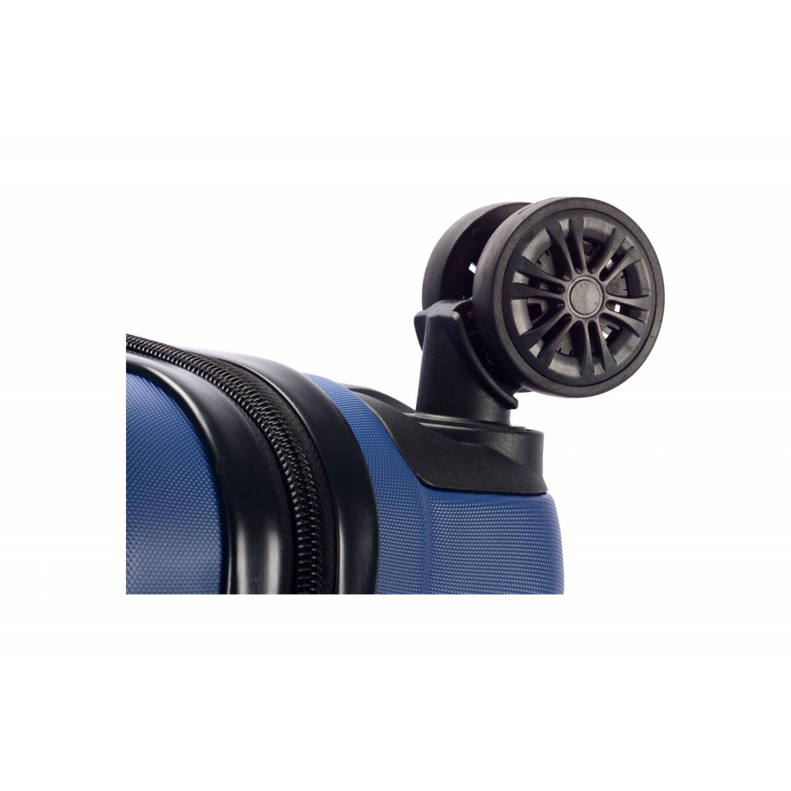 Set de 4 Maletas Rígidas Travel Elite, Prácticas y Seguras Azul