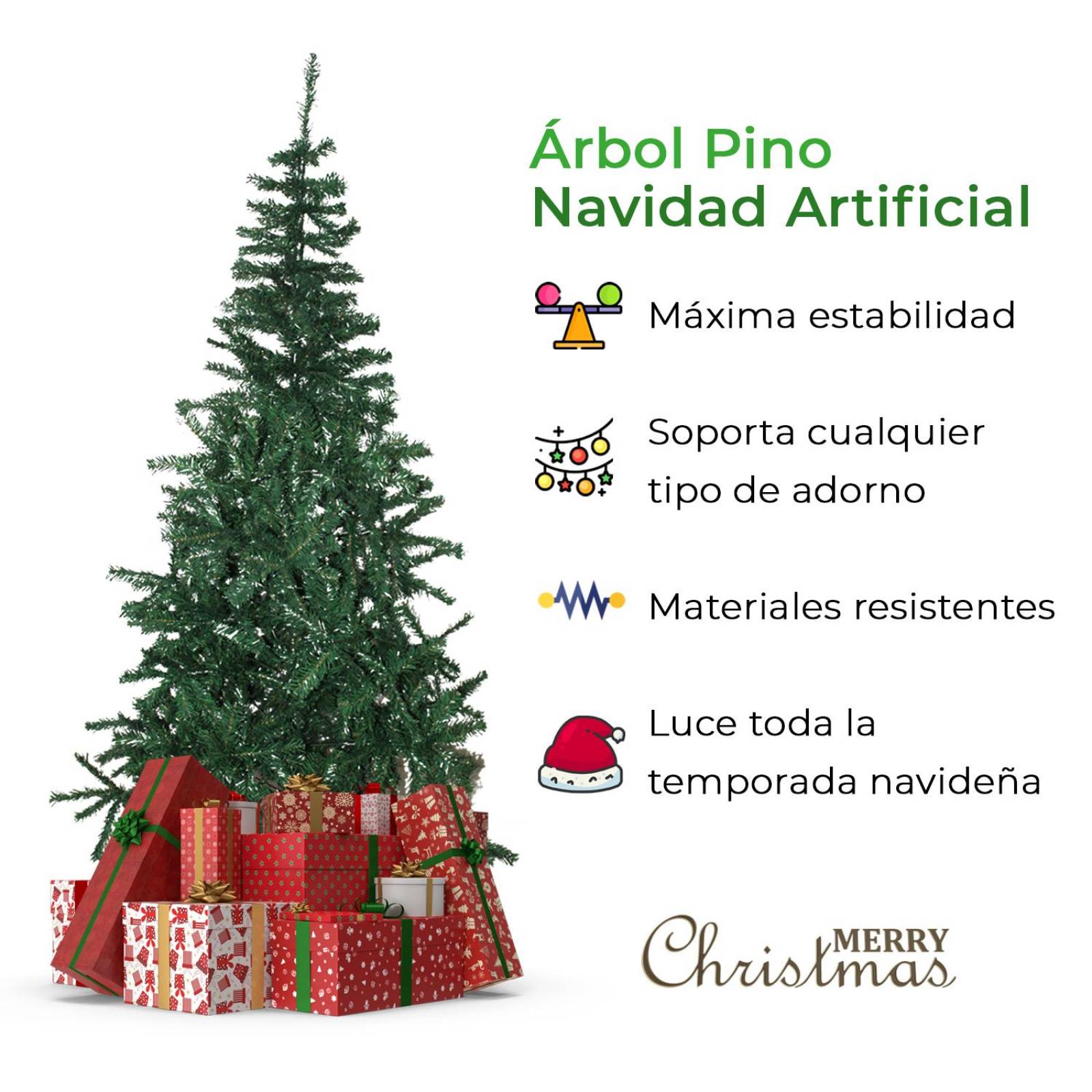 Árbol de Navidad Artificial Jardimanía, Frondoso Verde