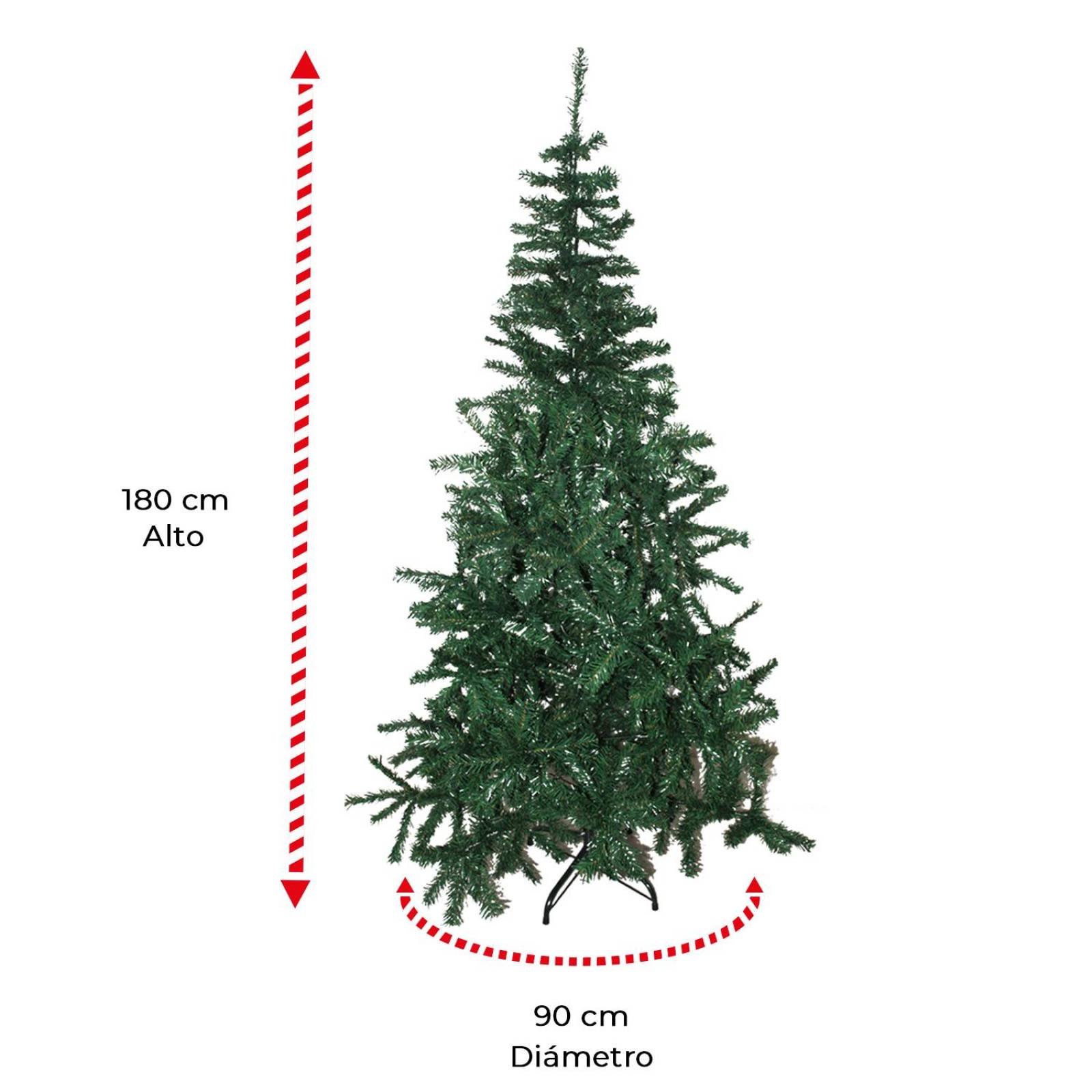 Árbol de Navidad Artificial Jardimanía, Frondoso Verde oscuro