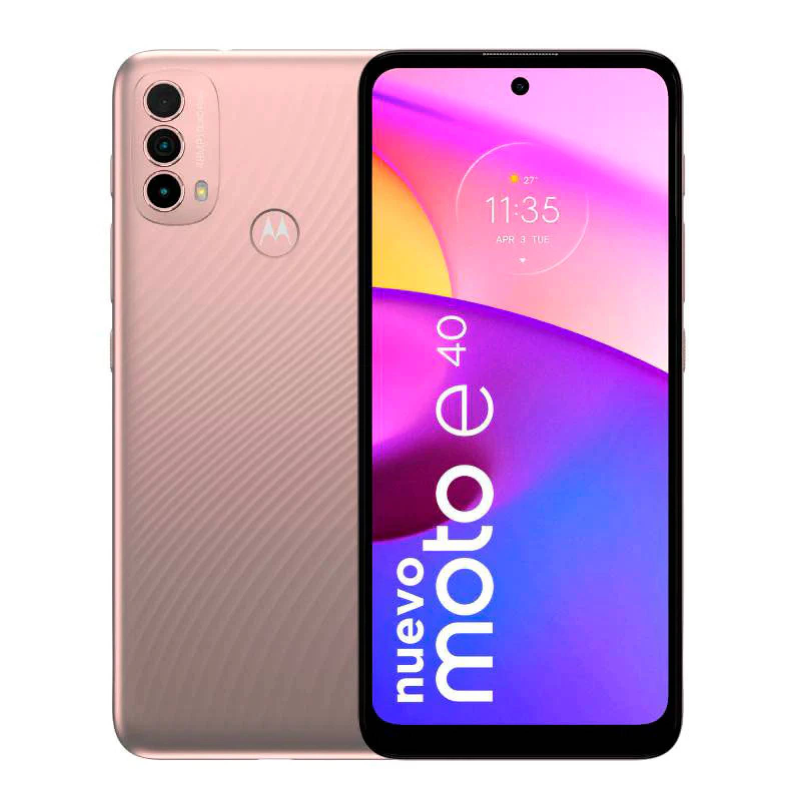 Combo de 2 Celulares Moto E40 64GB 4GB RAM 48MPX   FULL HD