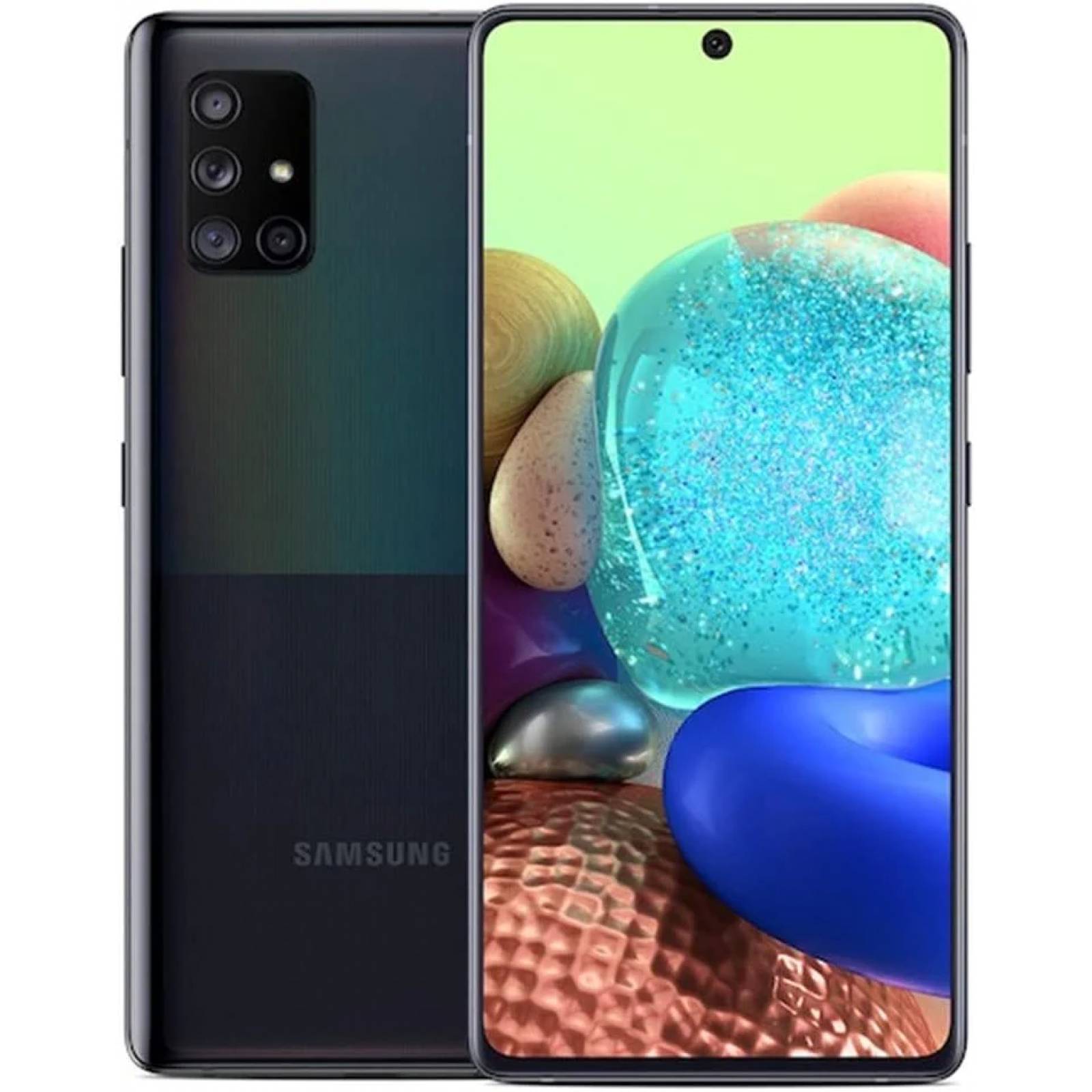 Celular Samsung Galaxy A71 5G 128GB 6GB RAM Pantalla 6 7 Pulg Full HD Negro.