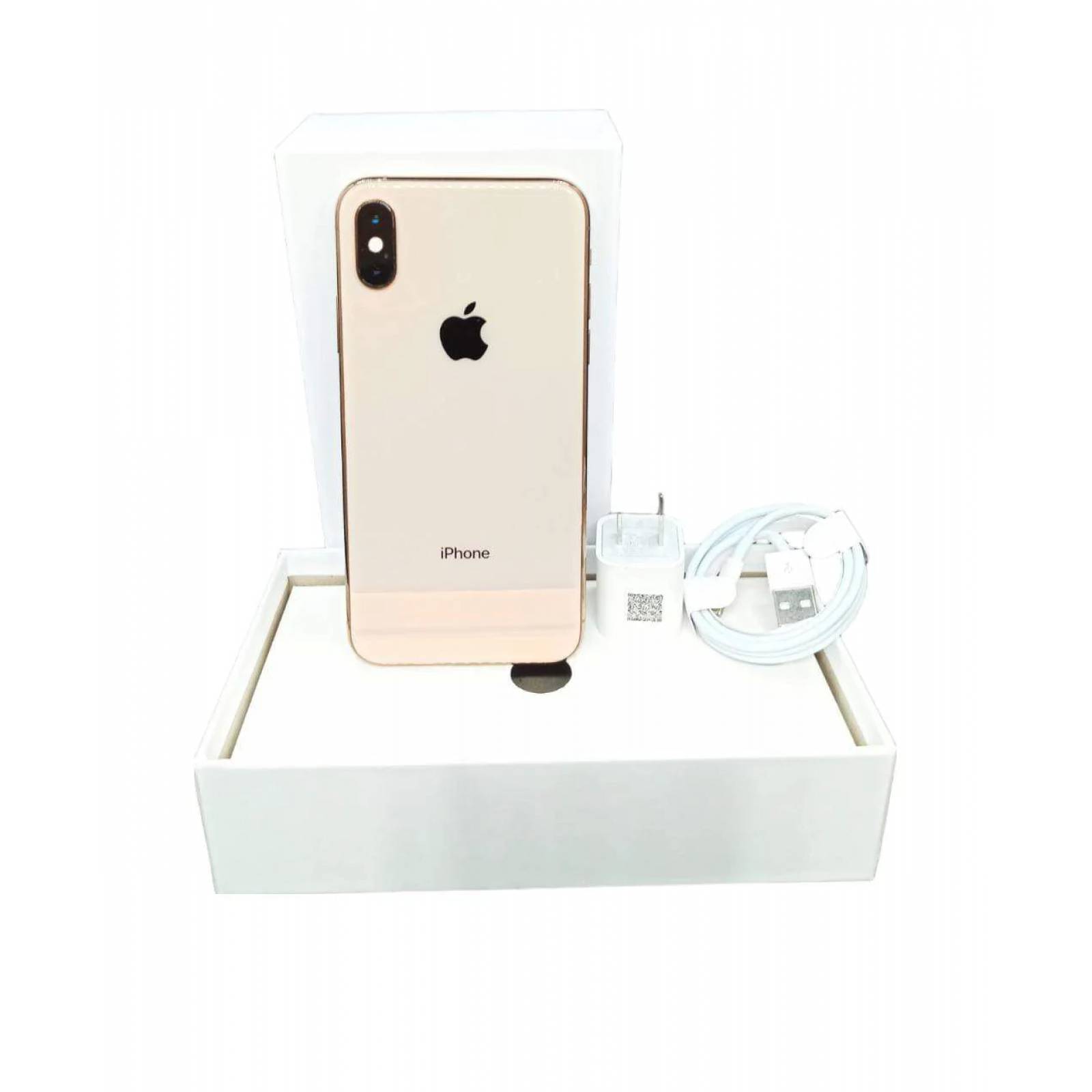 Celular Reacondicionado Grado A iPhone XS 64gb Plata   Funda de Regalo.