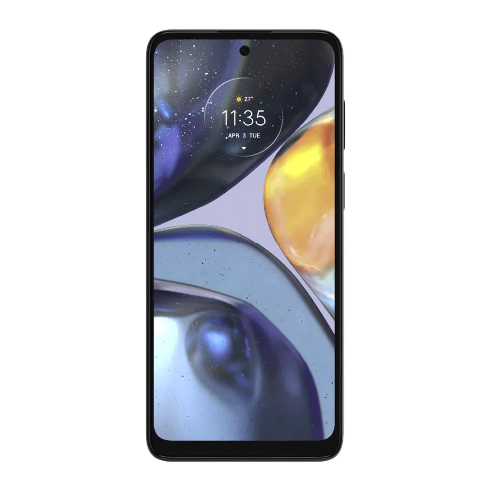 Celular Motorola Moto G22 64GB  4GB RAM   Camara 50 MPX   Pantalla 6 5 Pulgadas   Negro