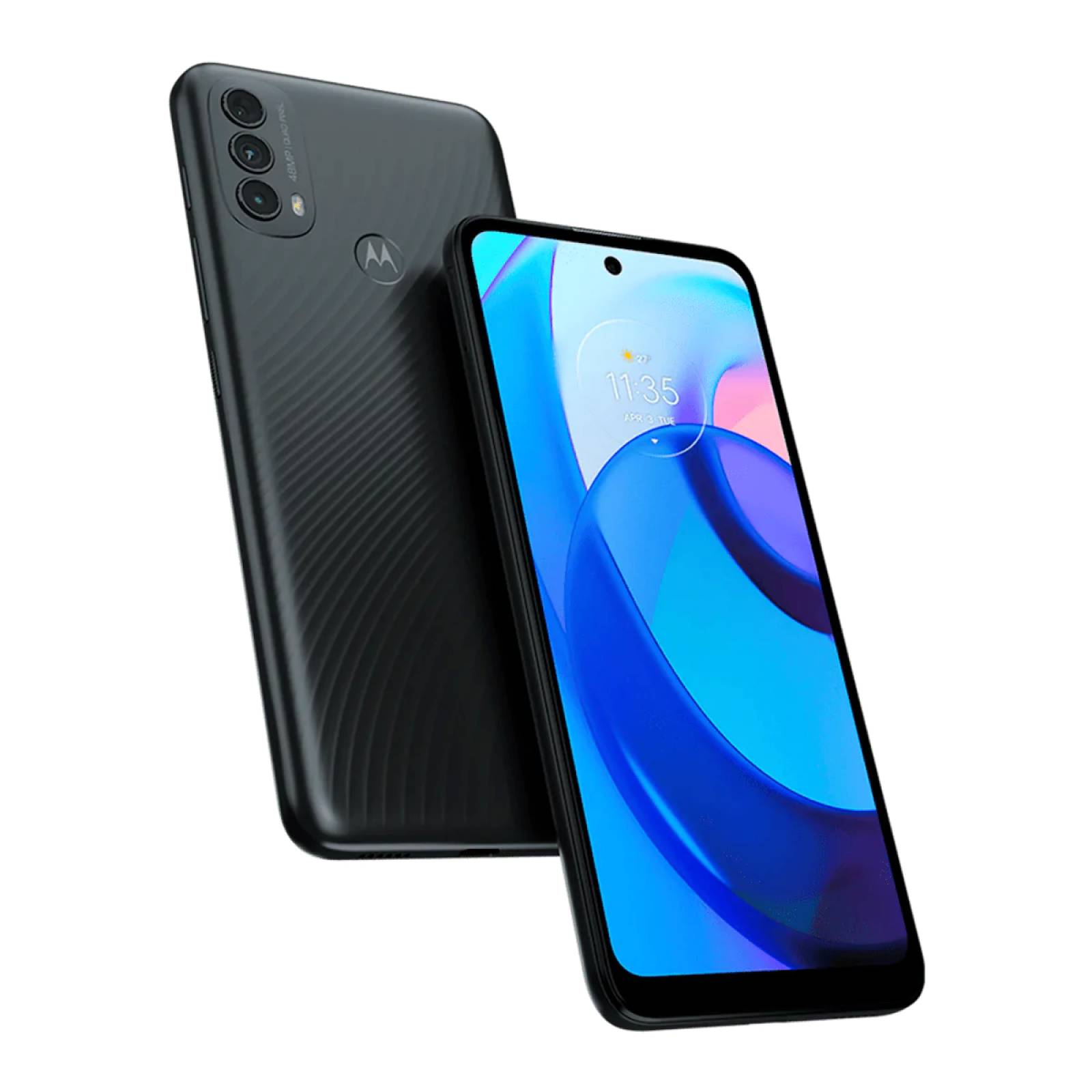 Celular Motorola Moto e30 Dual SIM 32GB  2GB RAM   Camara 64 MPX   Gris.