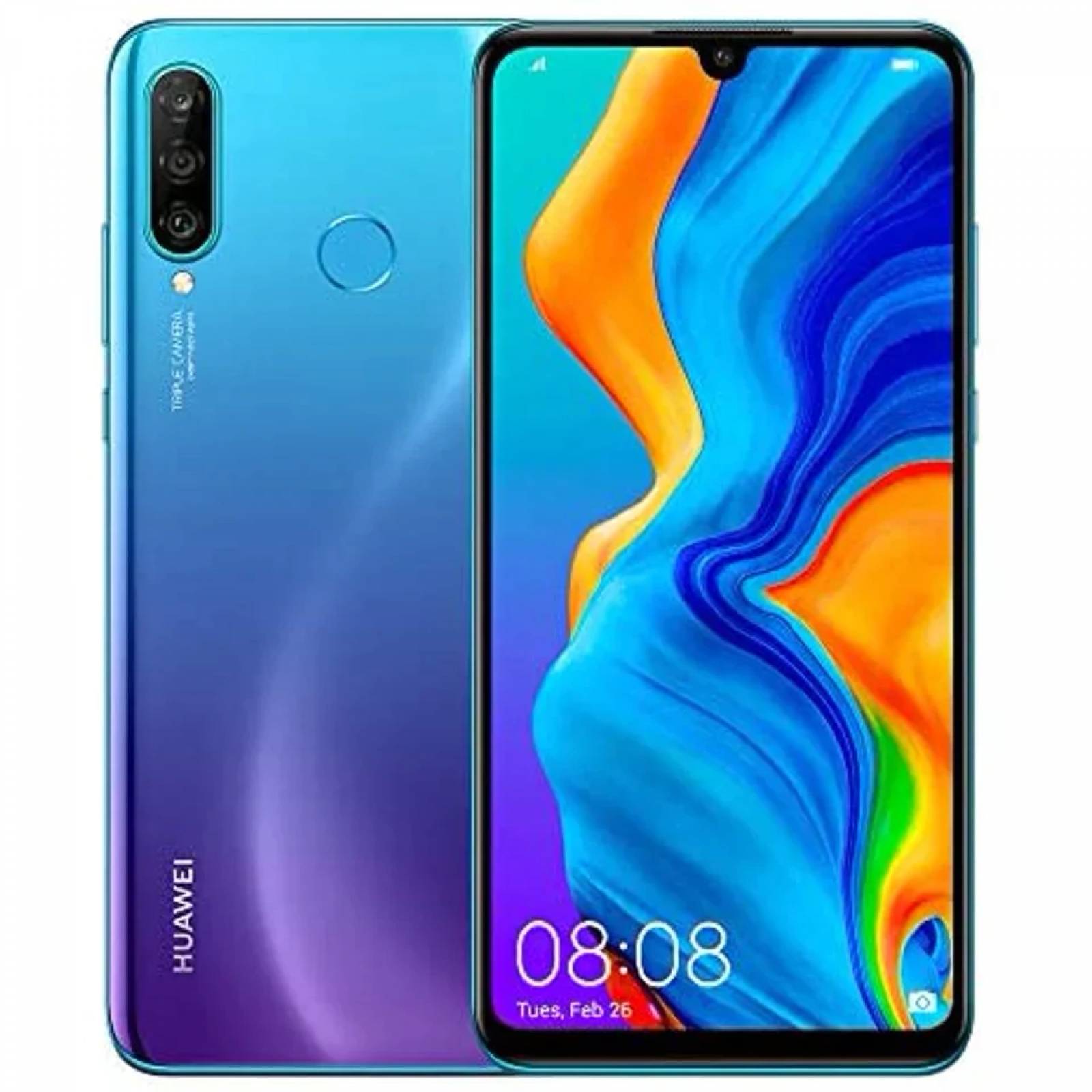 Celular Huawei P30 Lite Dual SIM 256GB 6GB RAM 48 MPX (Android)   Azul.