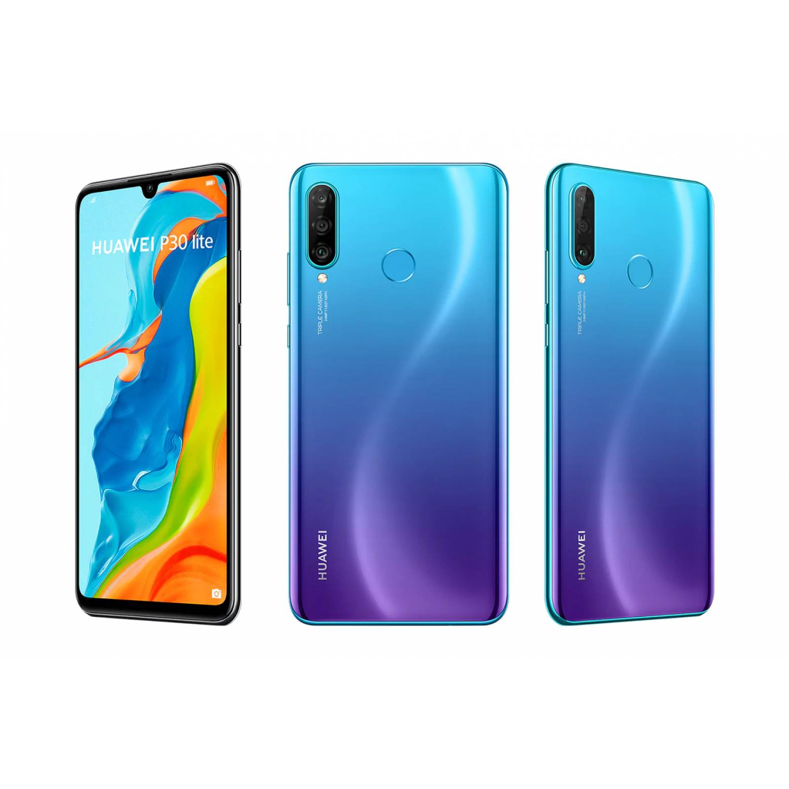 Celular Huawei P30 Lite Dual SIM 256GB 6GB RAM 48 MPX (Android)   Azul.