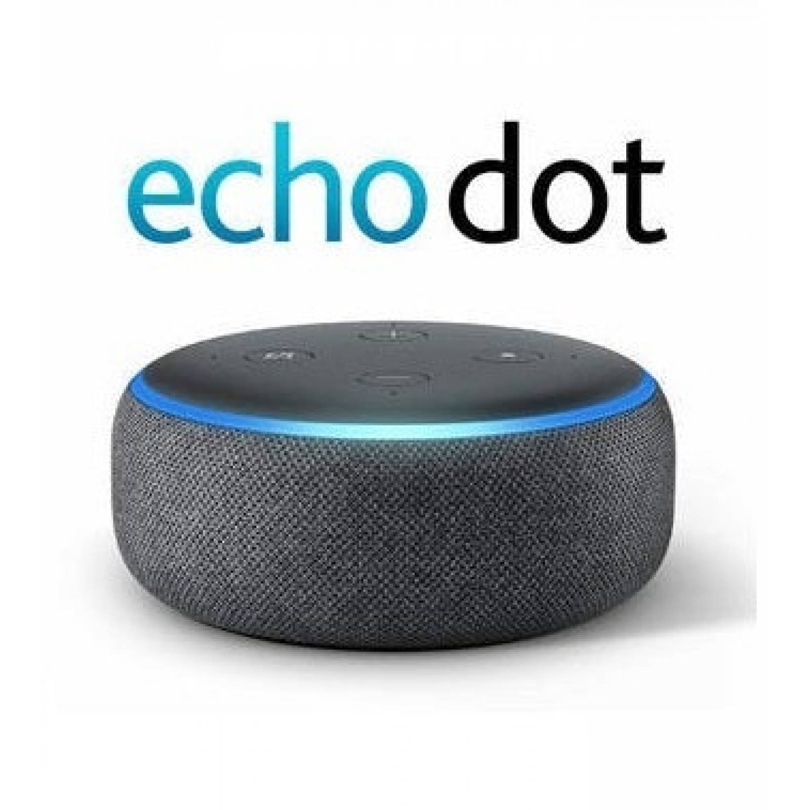 Combo 3 Bocinas   Amazon Alexa Echo Dot (3ra Generacion) Color Negro.