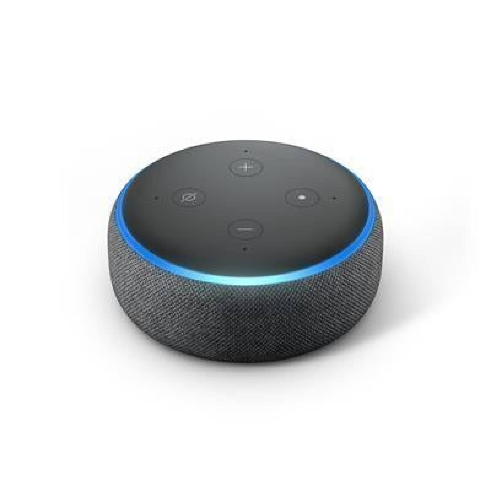 Combo 3 Bocinas   Amazon Alexa Echo Dot (3ra Generacion) Color Negro.