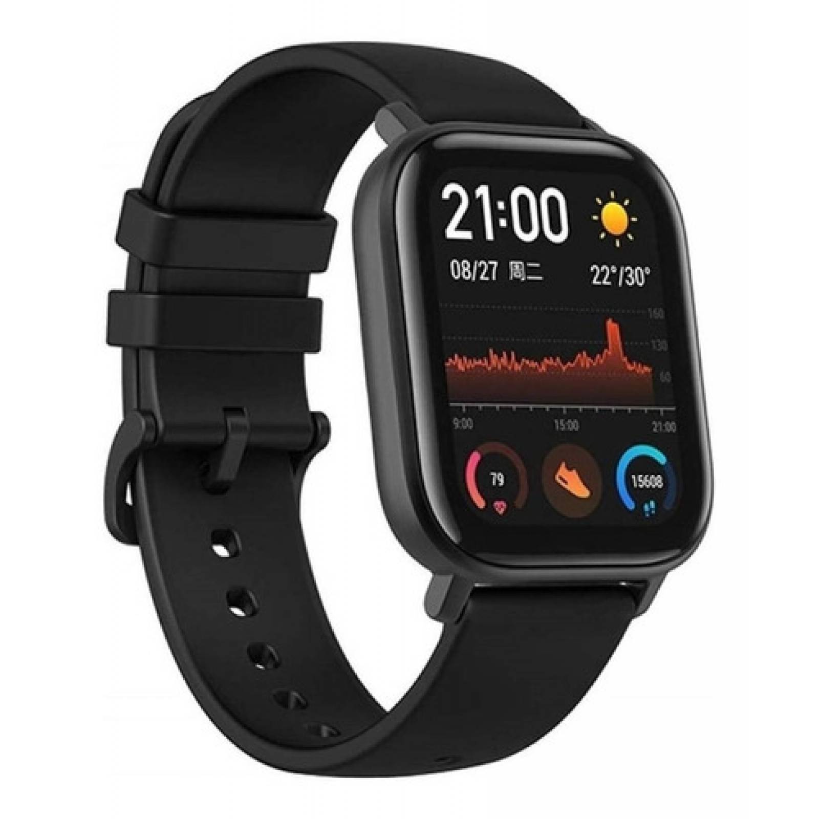 Smartwatch Amazfit Fashion Gts 1 65 Obsidian Black A1914.