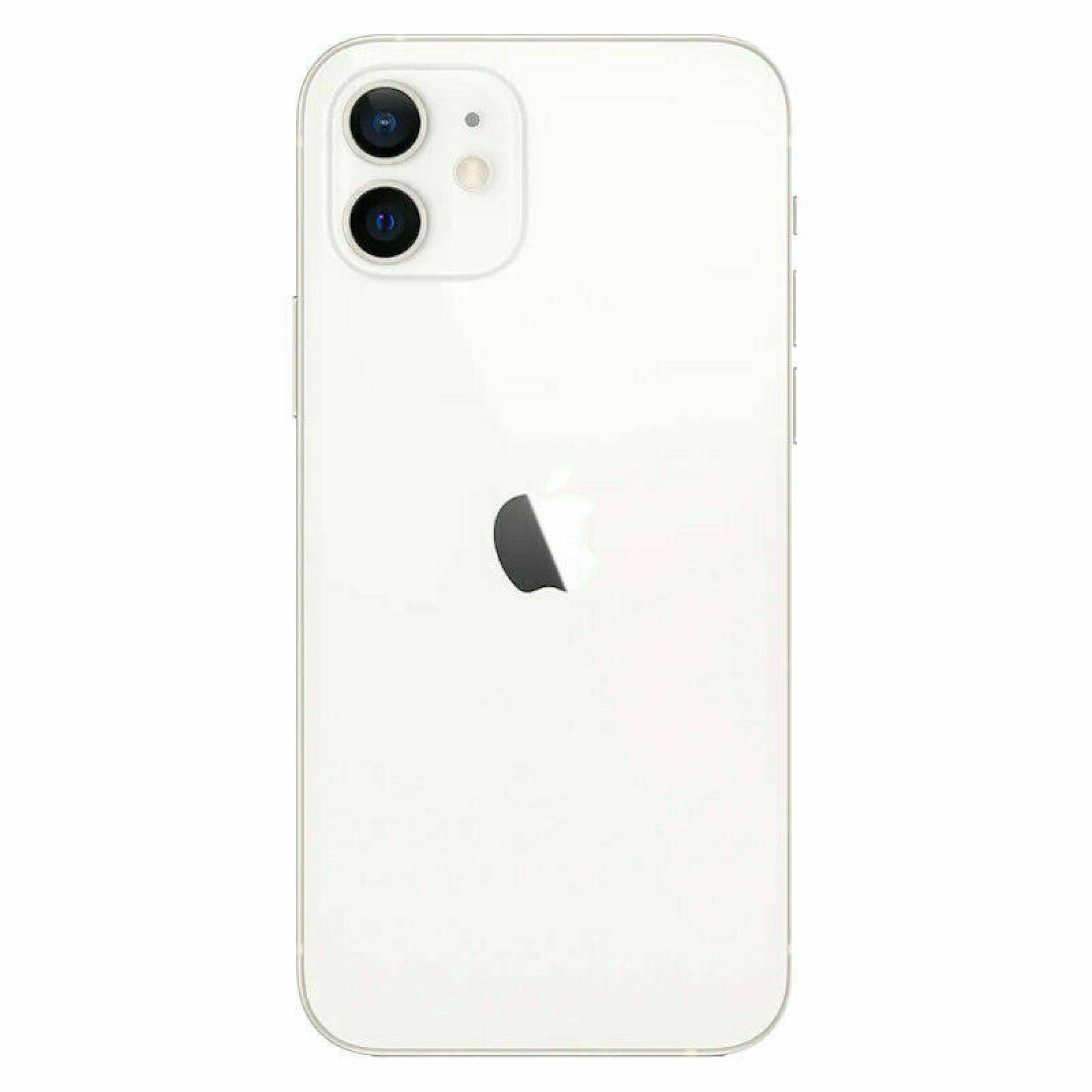 Celular (Reacondicionado Grado A) Apple iPhone 12 64GB Blanco Funda de Regalo.