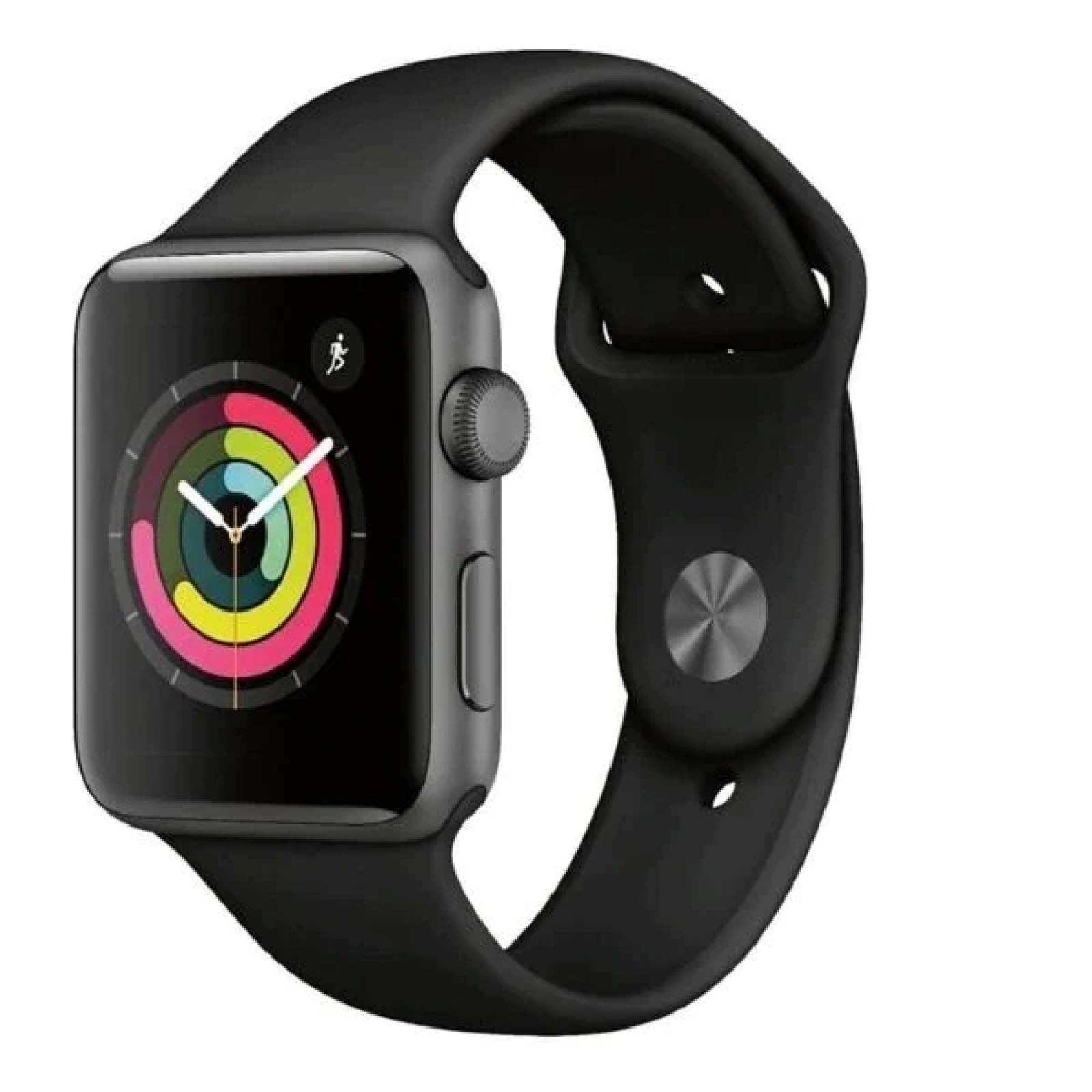 Reloj Inteligente Apple Watch Serie 3 42mm GPS Negro (Reacondicionado Grado A).