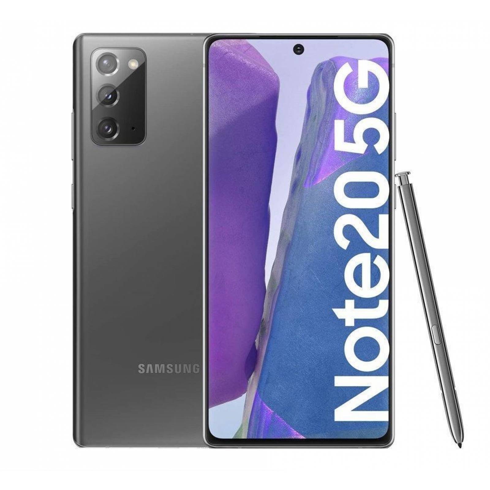 Celular Reacondicionado Grado A Samsung Galaxy Note 20 128GB/8GB RAM Gris Oscuro.