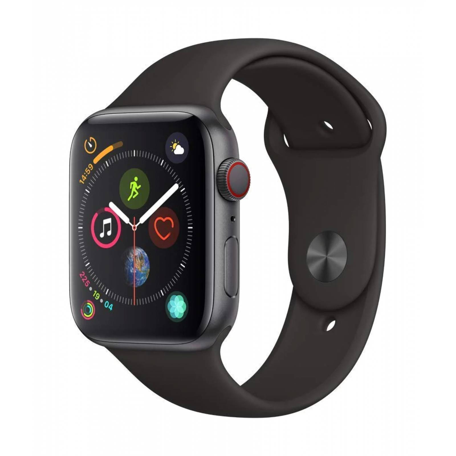 Reloj Reacondicionado Apple Watch Serie 4 44mm Space Gray (Negro).