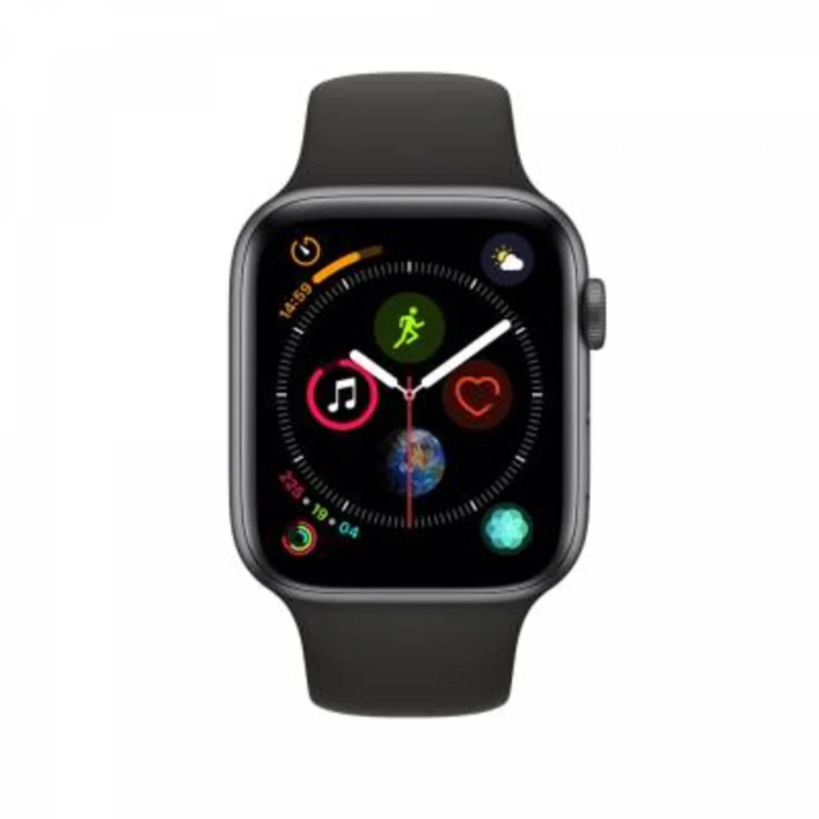 Reloj Reacondicionado Apple Watch Serie 4 44mm Space Gray (Negro).