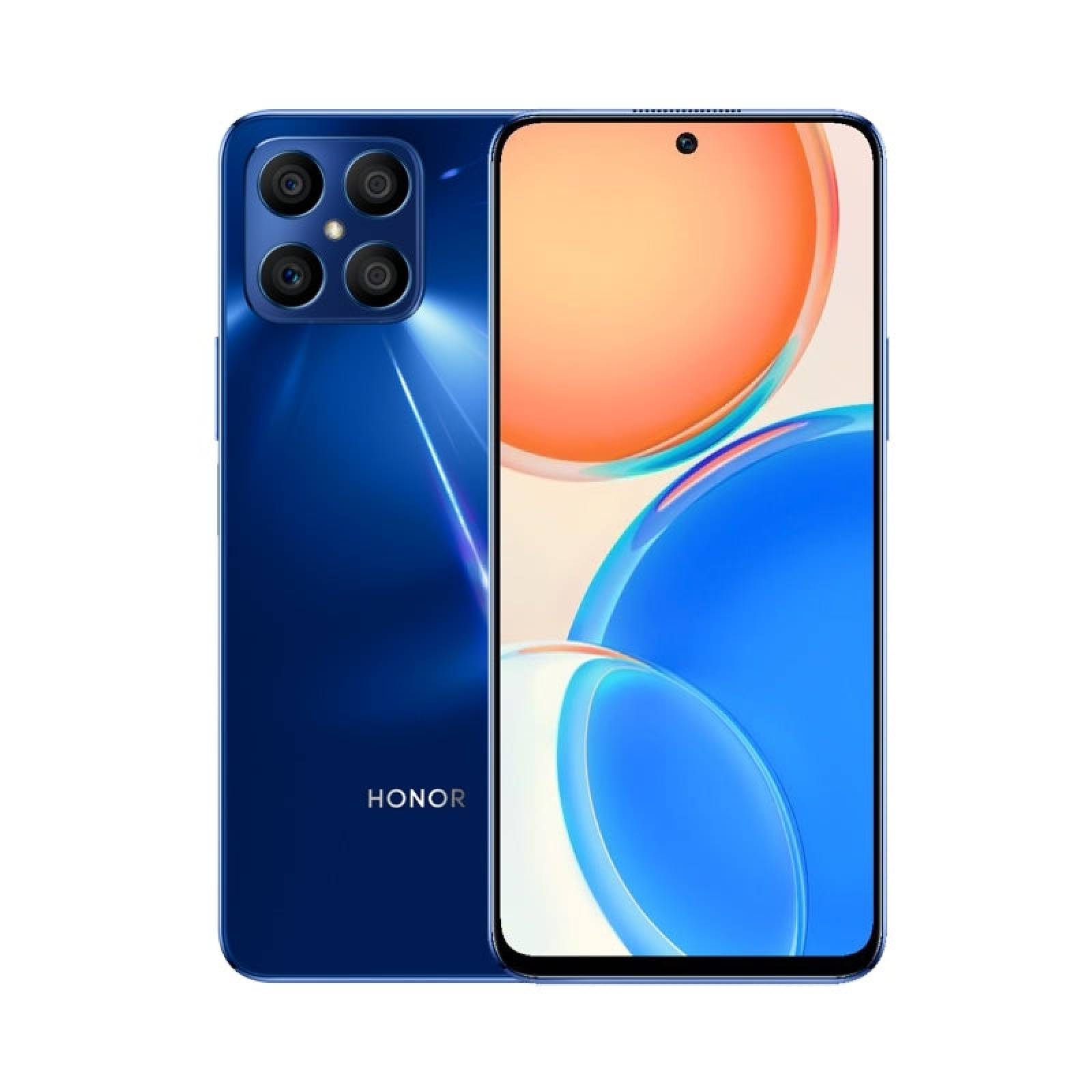 Celular Honor X8 Dual SIM 128GB  6GB RAM   Camara 64 MPX   Pantalla 6 7 pulgadas Full HD Azul.