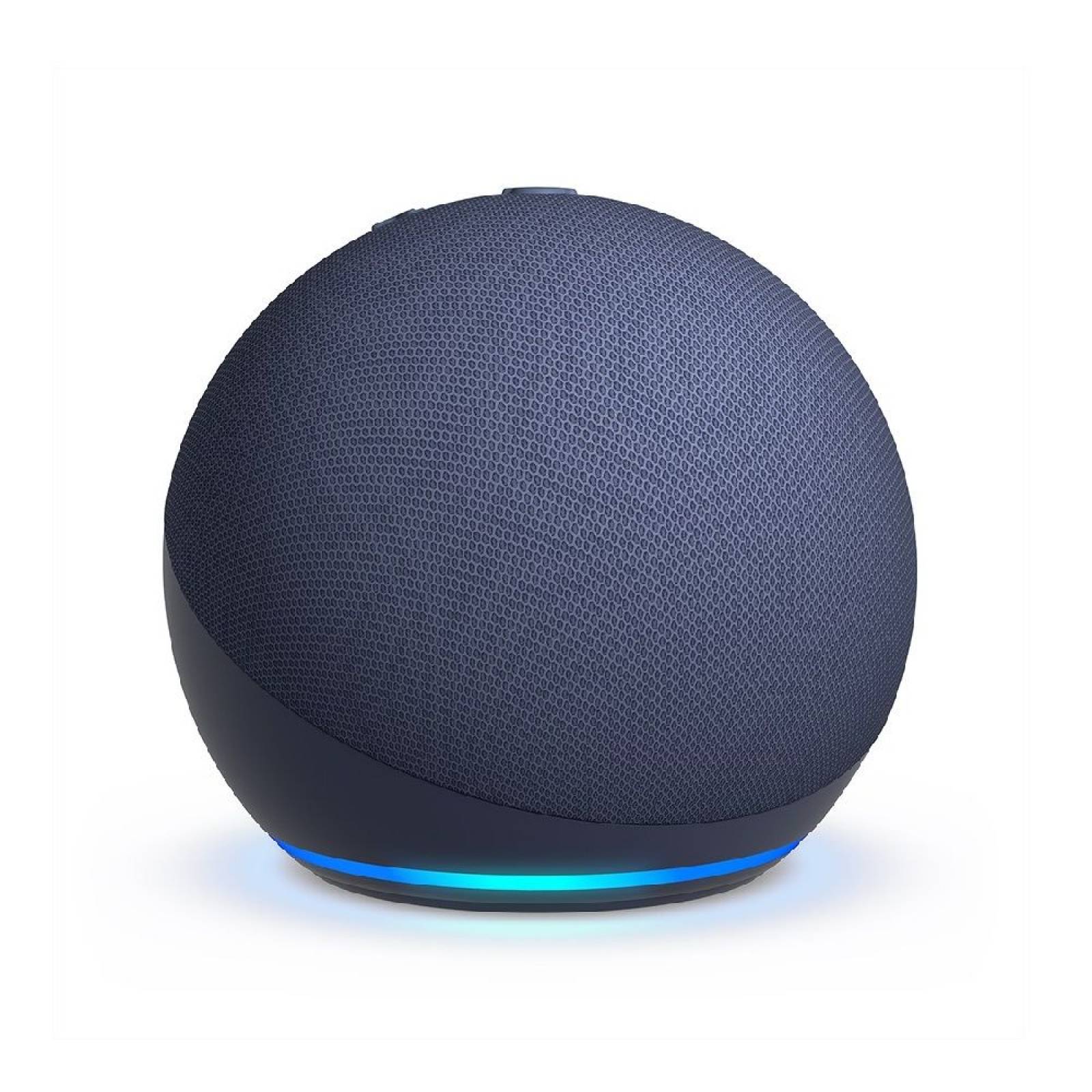Combo Bocina Amazon Alexa Echo Dot 5ta Generacion (Azul) 2 Focos Inteligentes Sengled.