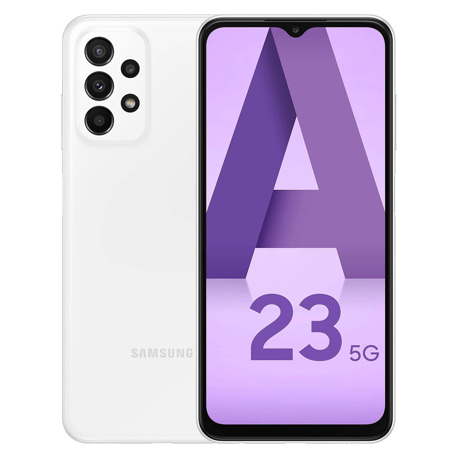 Celular Samsung Galaxy A23 128GB 6GB RAM Camara 50 MPX Bat 5000 mAh   Color Blanco.