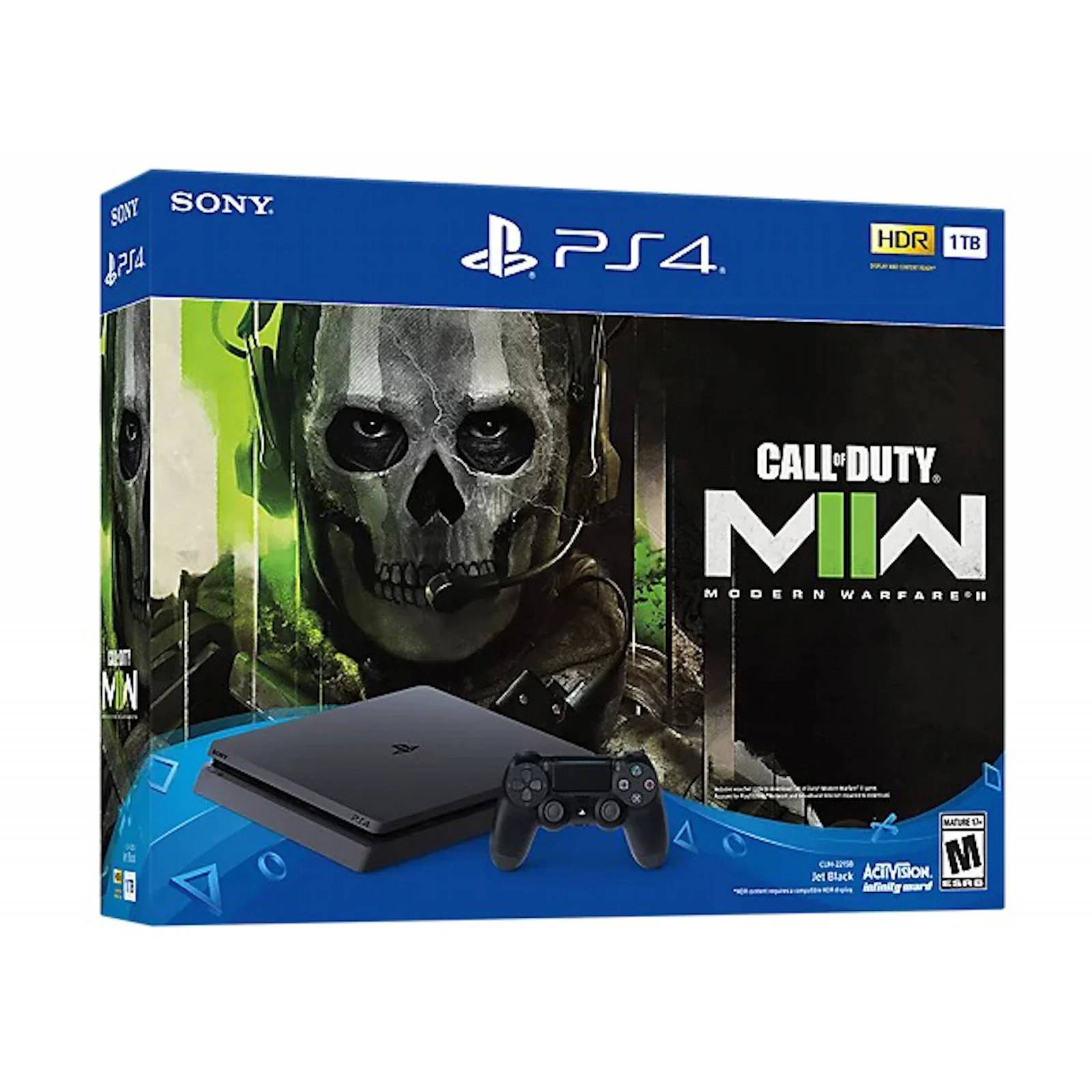 Combo Consola Playstation 4 Version Call of Duty Modern Warfare 2   Audifonos Gamer