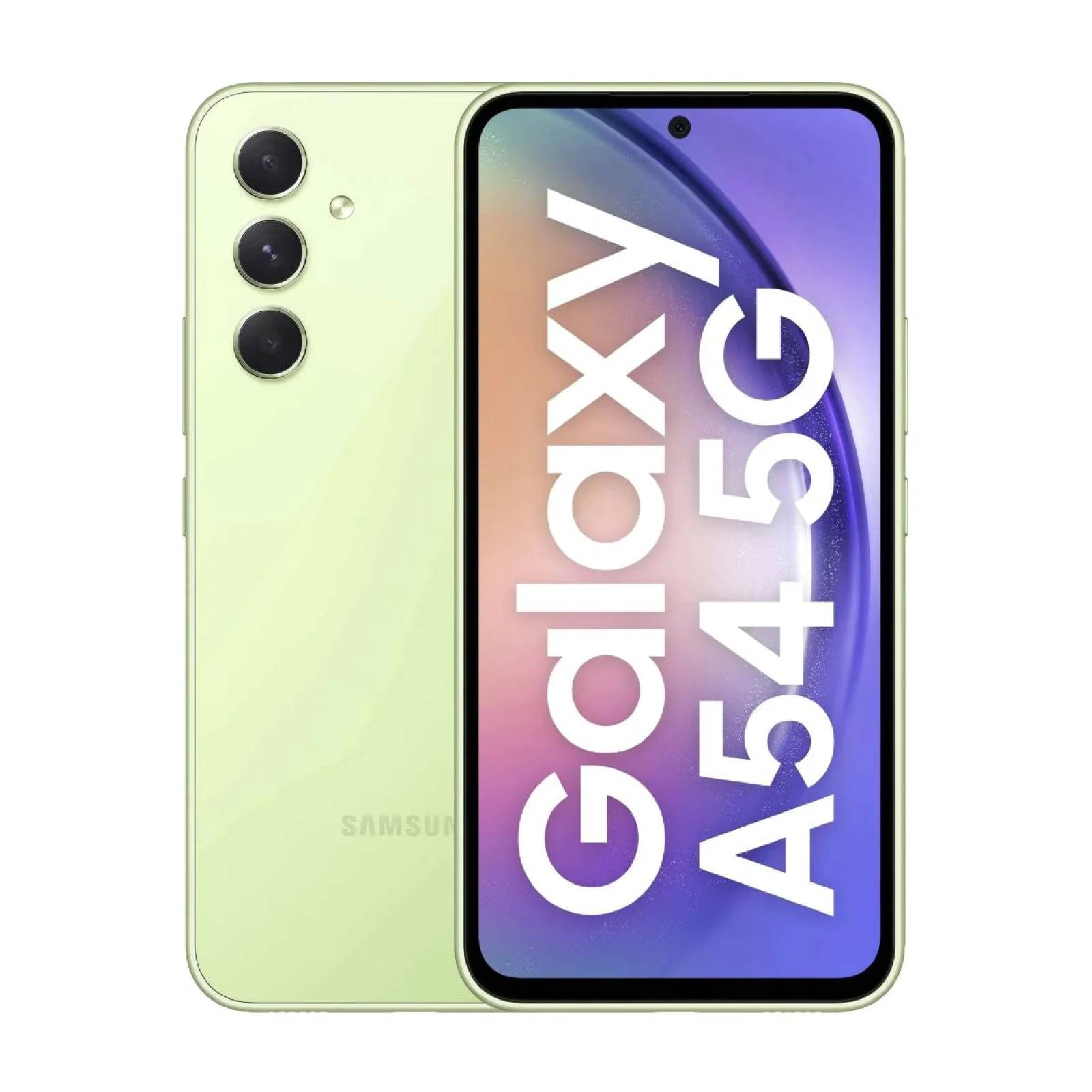 Combo Samsung Galaxy A54 5G 128GB 6GB Ram Verde Lima   Alexa Echo Dot 5ta Gen Negro