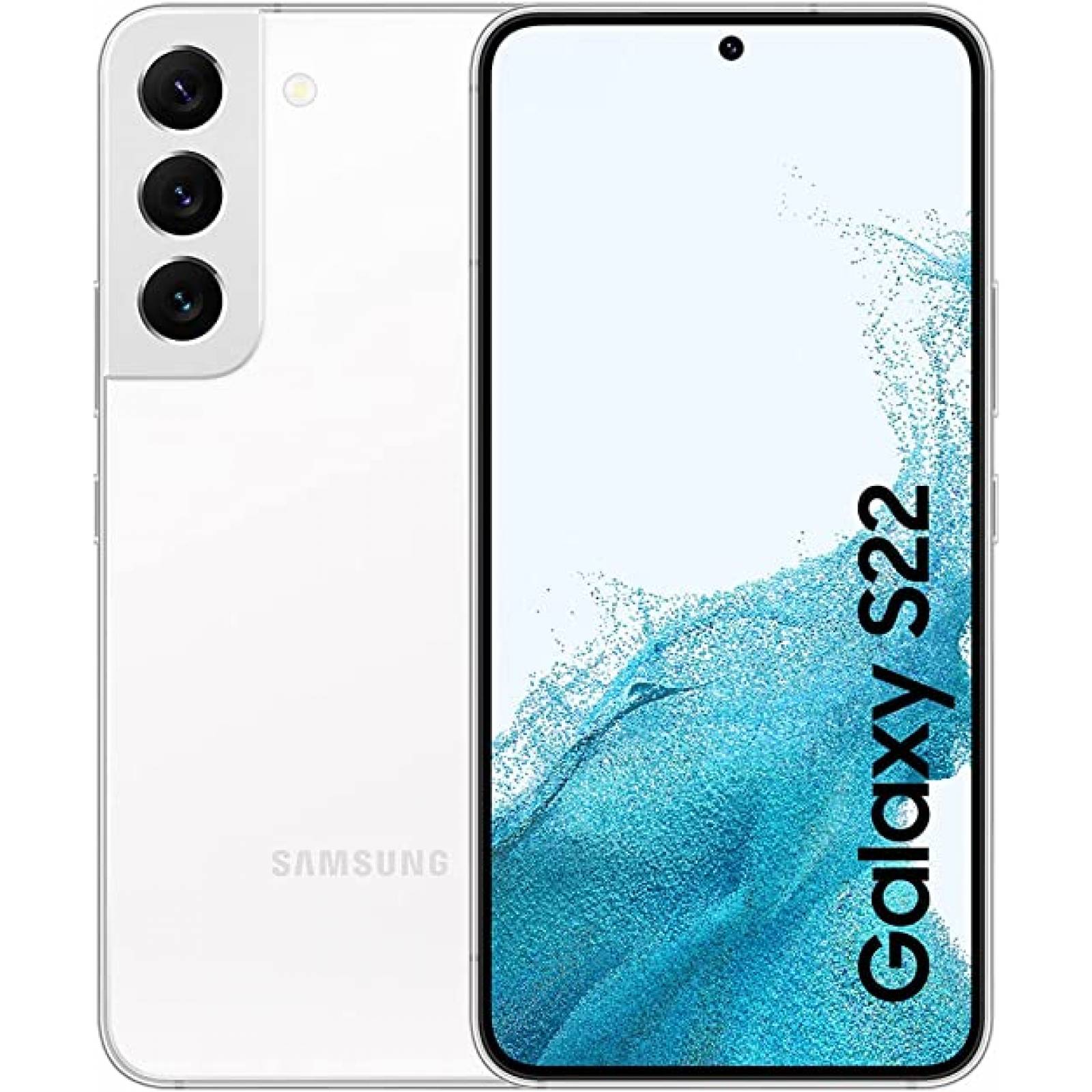 Celular (Reacondicionado Grado A)  Samsung Galaxy S22 de 128GB Blanco Fantasma