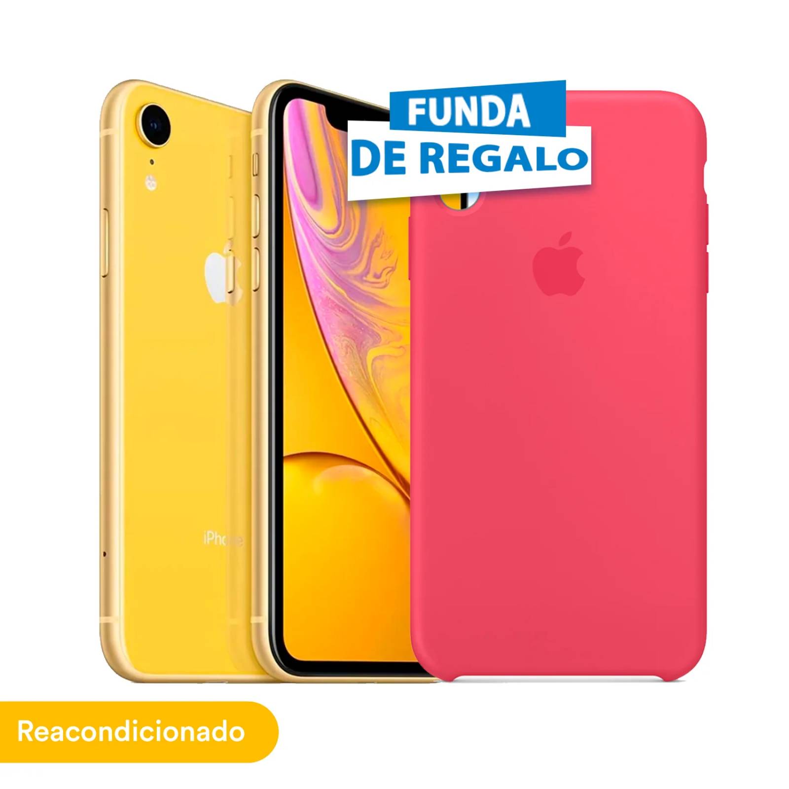 iPhone XR 64 Gb Amarillo Reacondicionado