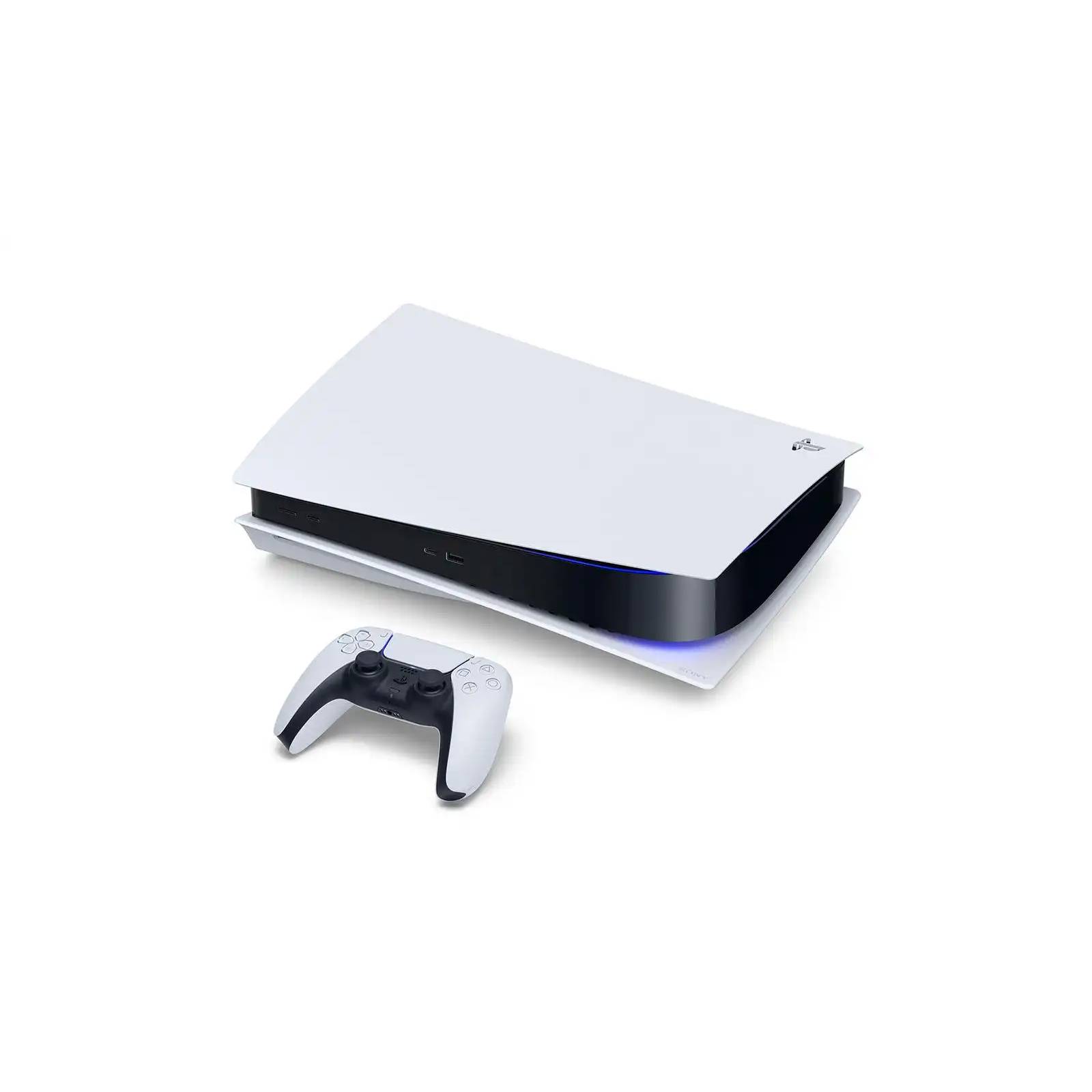 Consola PS5 PlayStation 5 Edición Digital 825GB   Blanco y Negro.