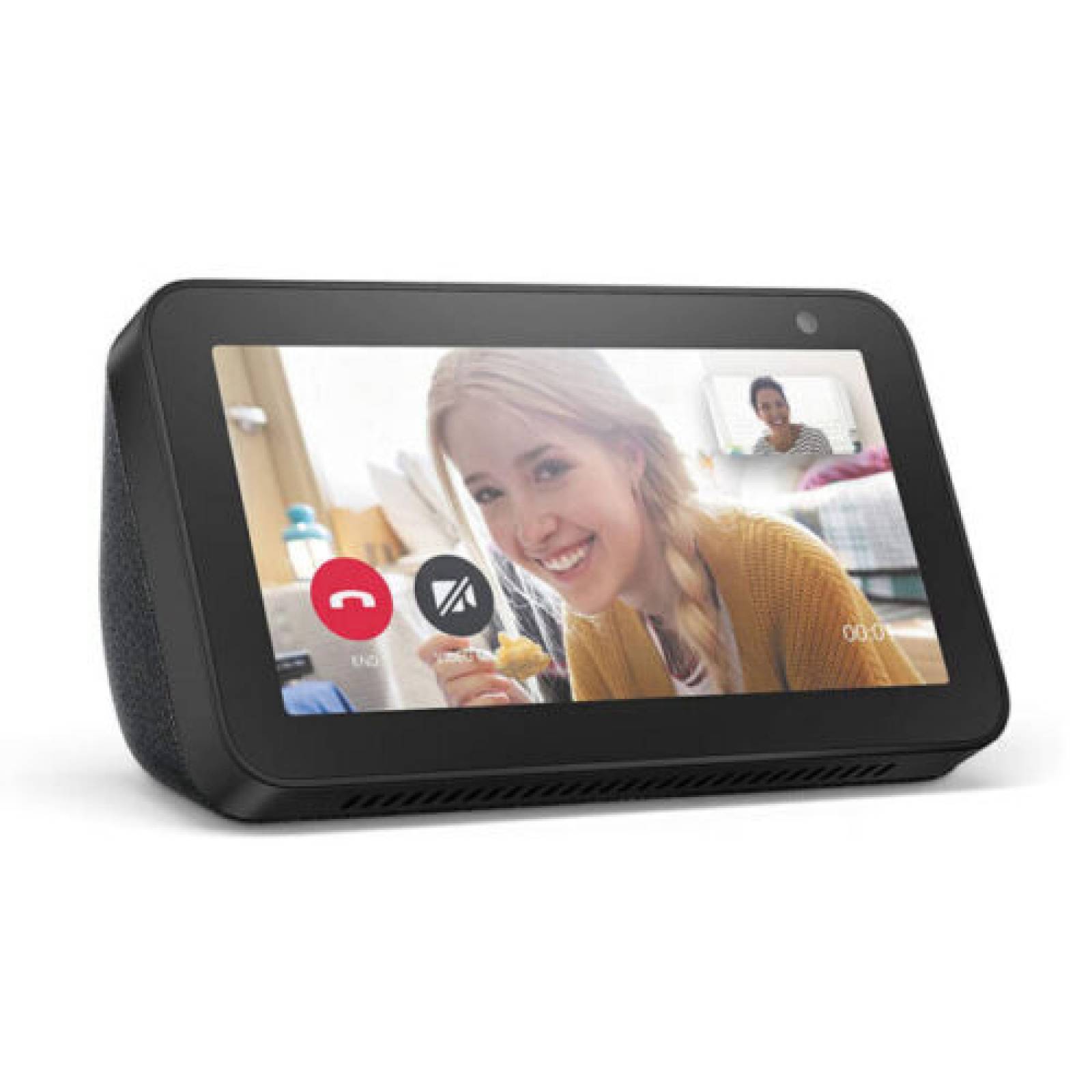 Amazon Echo Show 5 5 Pulgadas 1ra Generacion (Negro)   Bocina Inteligente con Pantalla Reacondicionado.