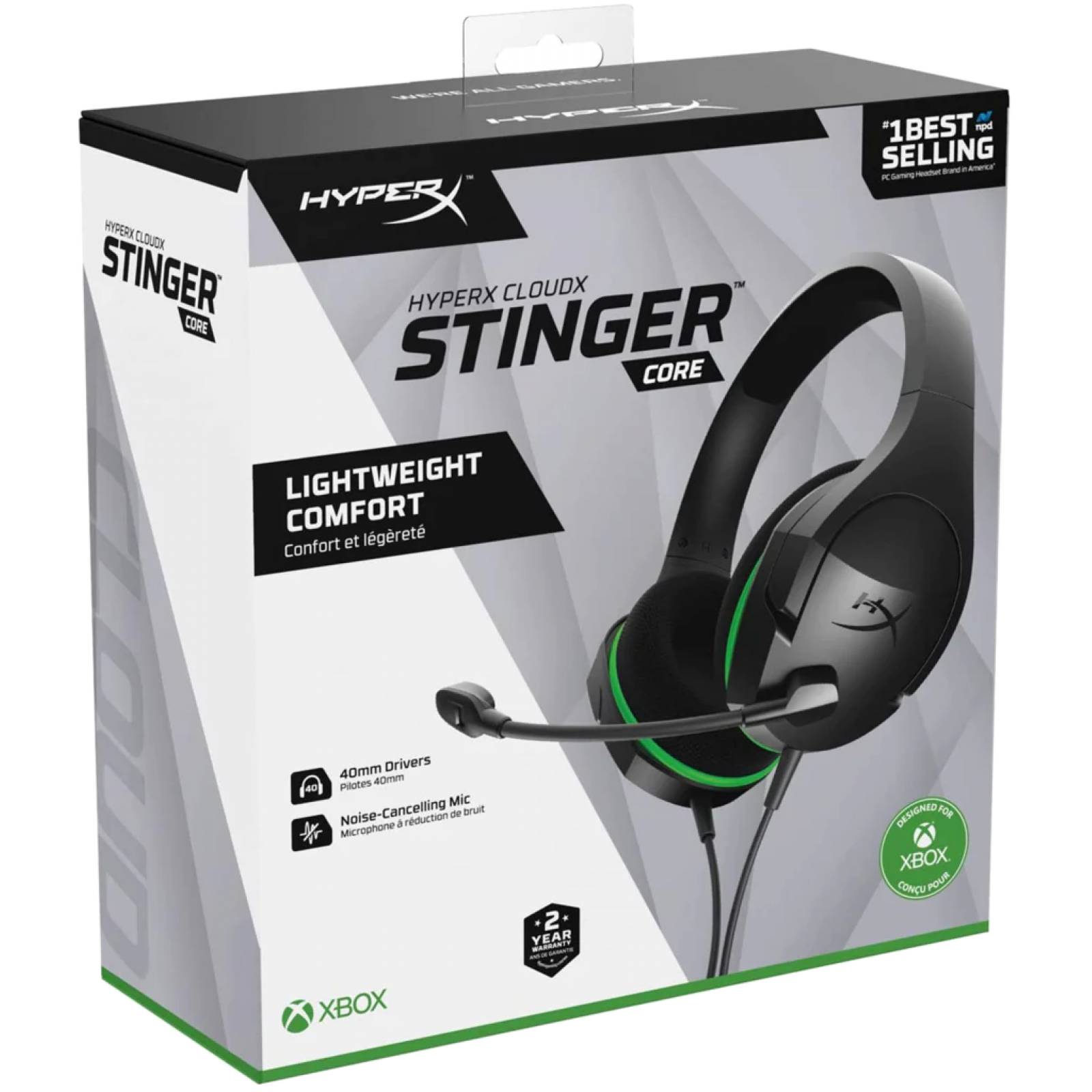 Audifonos Gamer Hyperx Cloudx STINGER Core Compatibles con Xbox Play Station y PC