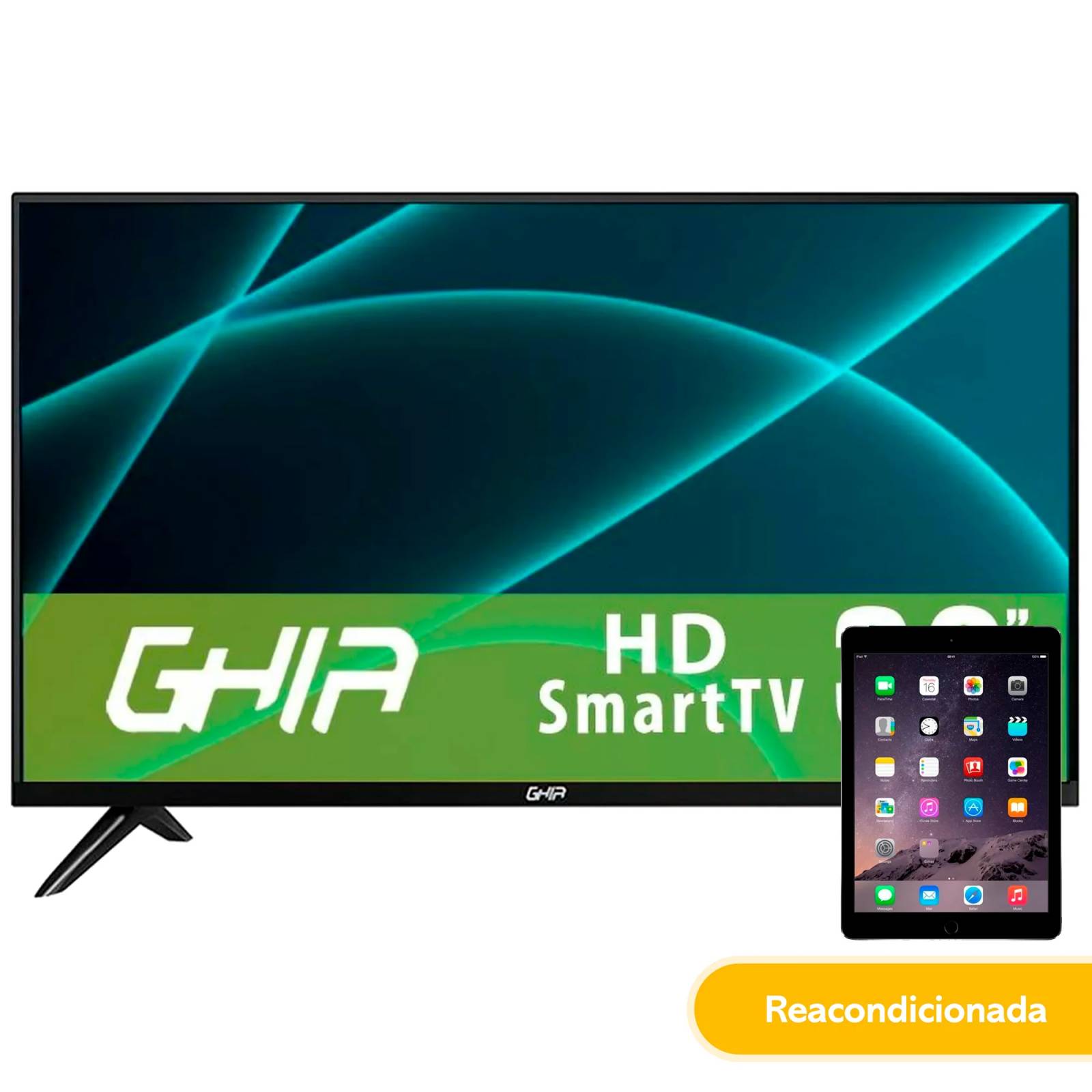 Pantalla Smart Tv Ghia 65 Pulgadas Android Tv 4k Led 60hz