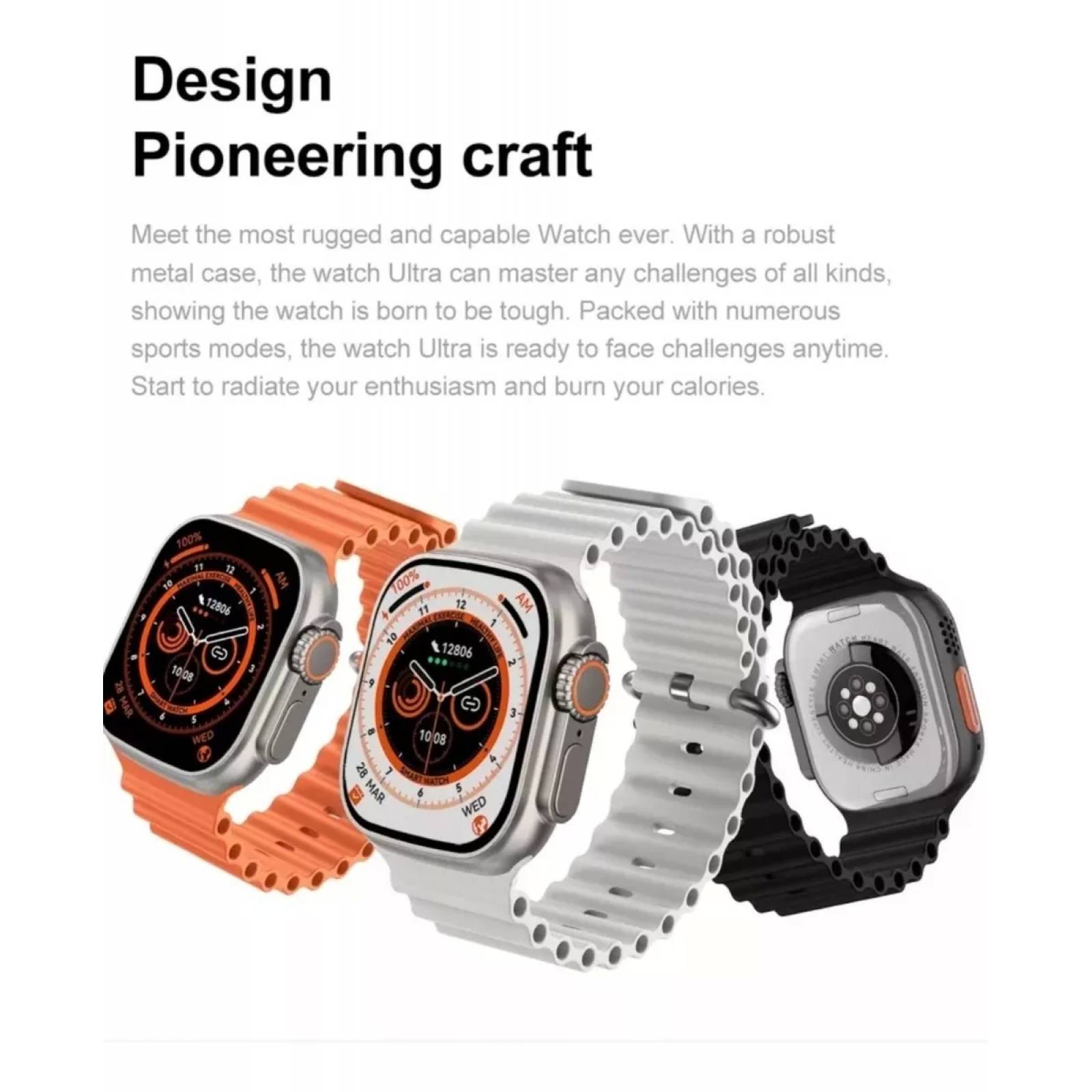 Reloj Inteligente Smart Watch Ultra S800 Max   Compatible iOS y Android.