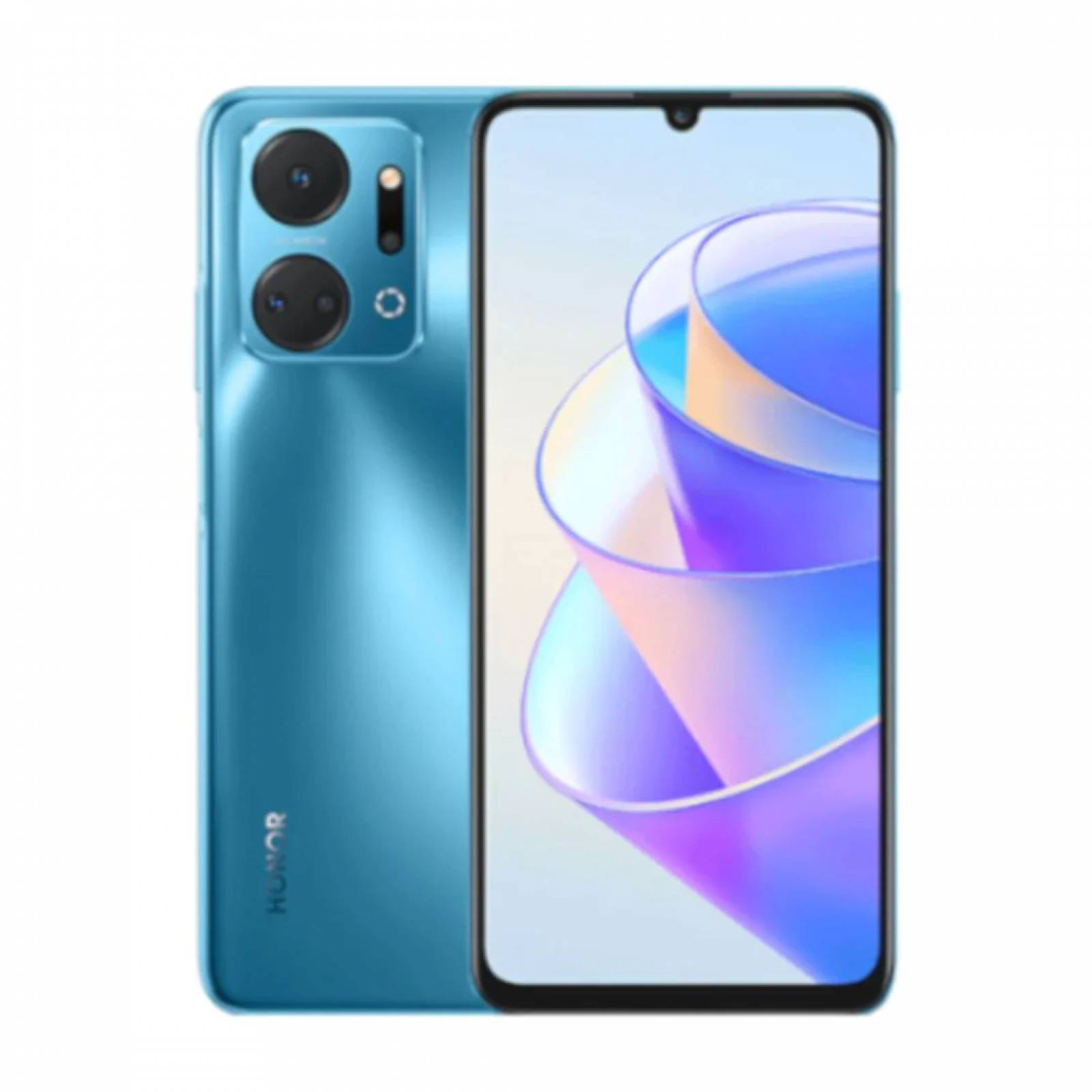 Celular Honor X7a 128GB   6GB RAM   Camara cuádruple de 50MPX   Color Azul.