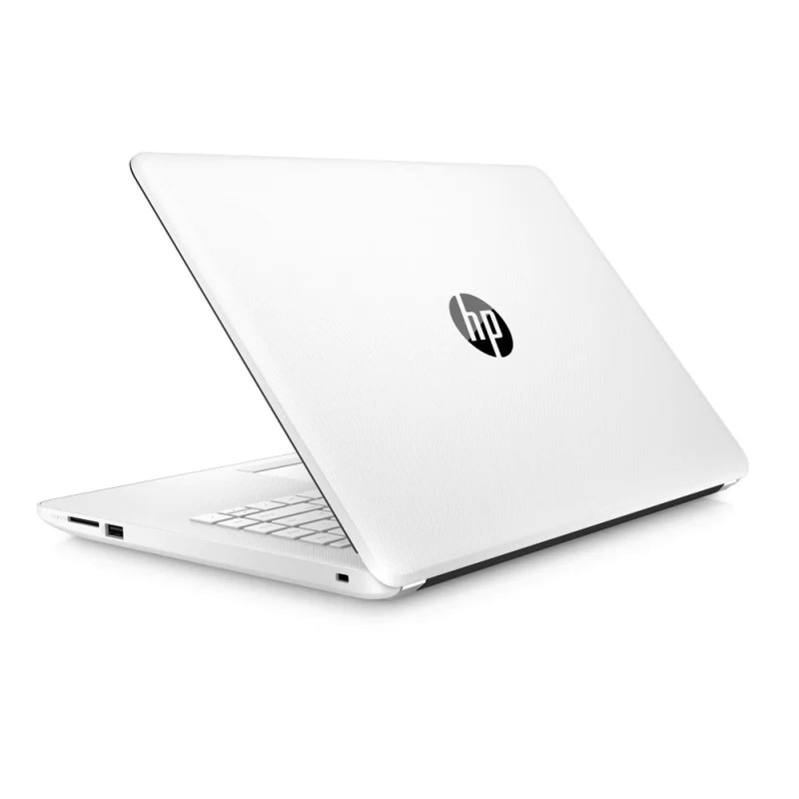 Laptop HP 14 Pulgadas DA0052DX Intel Celeron N4120 64GB 4GB Ram WINDOWS 10 BLANCO.