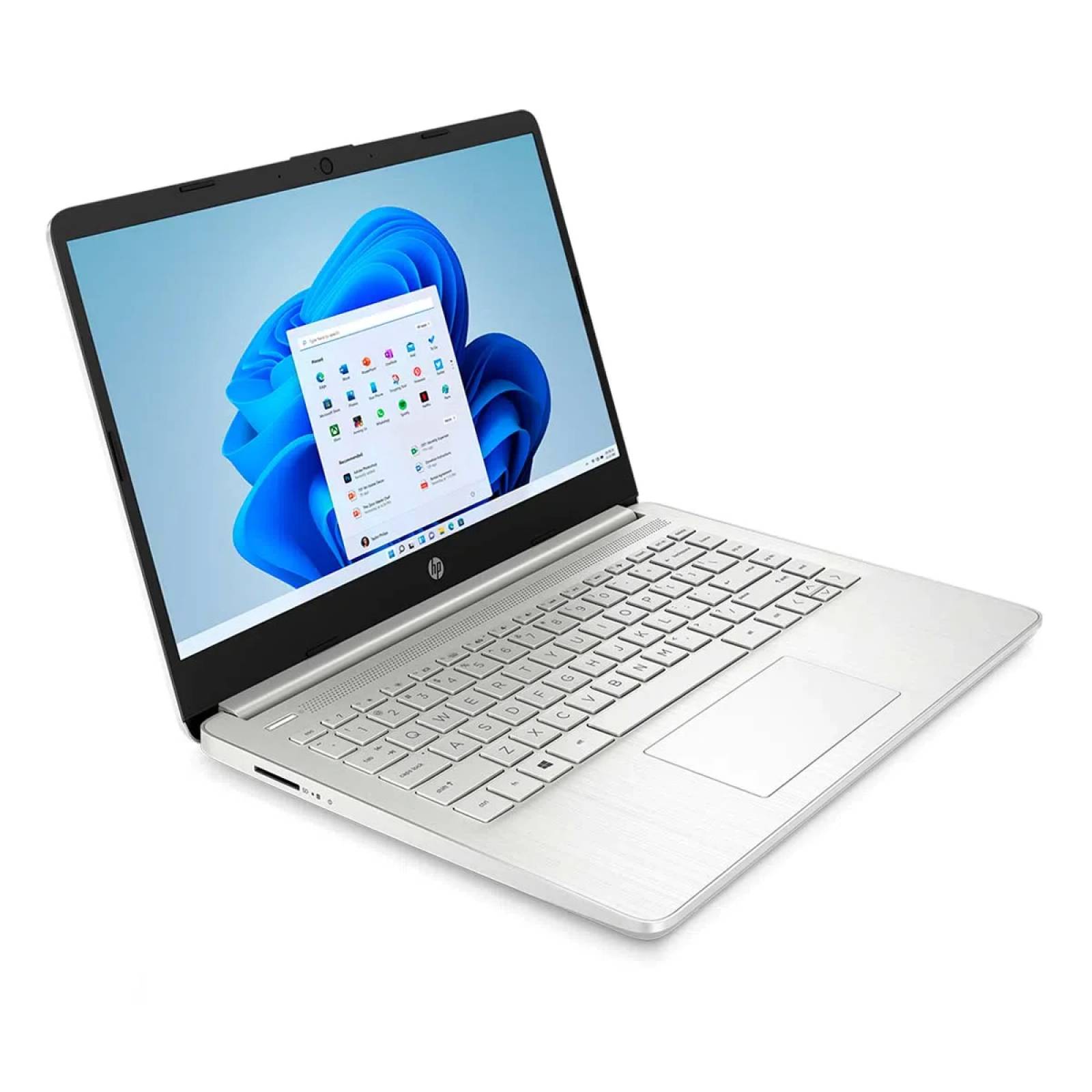 Laptop HP 14 Pulgadas DA0052DX Intel Celeron N4120 64GB 4GB Ram WINDOWS 10 BLANCO.