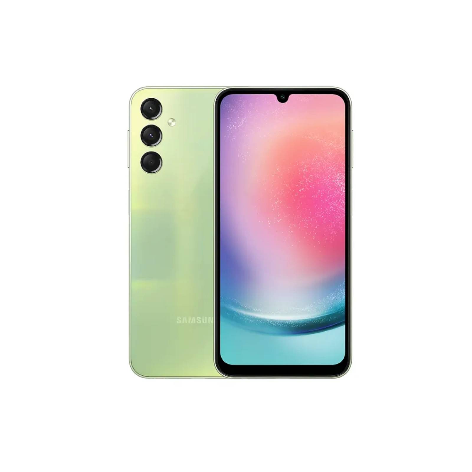 Celular Samsung Galaxy A24 128GB   4GB RAM   Color Verde.