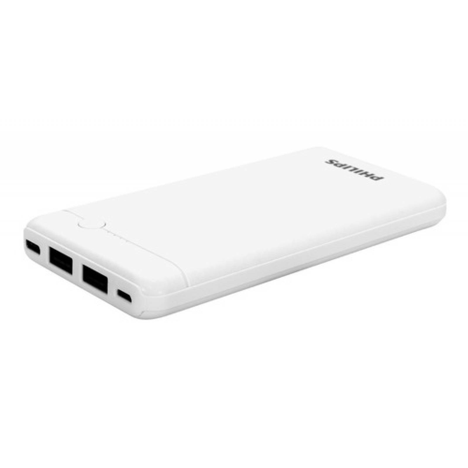 Batería Portátil Power Bank 10000 Mah Philips Universal Usb