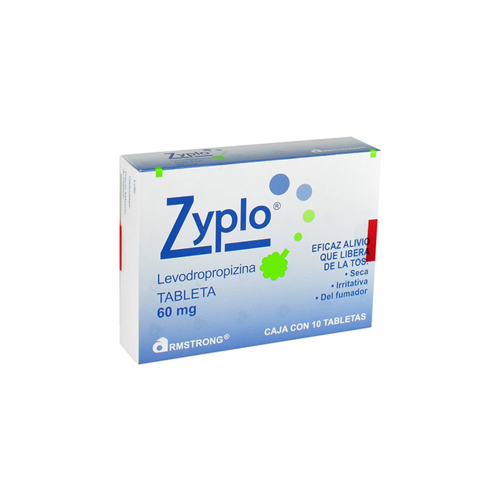 Zyplo 60 Mg Caja 10 Tabletas