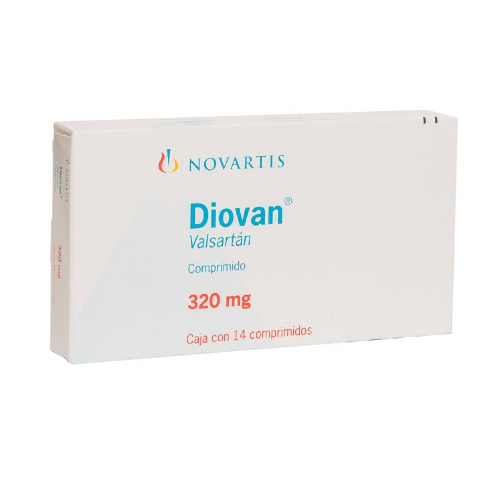 Diovan 320 Mg Caja 14 Comprimidos